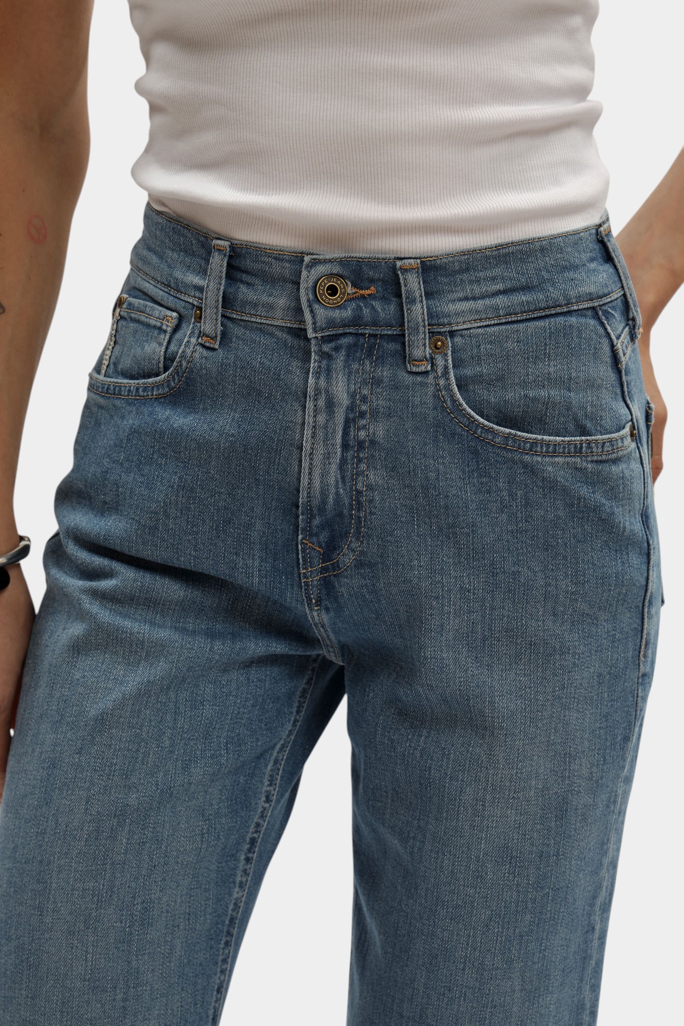 PL2050673VA брюки джинсовые pepe jeans 