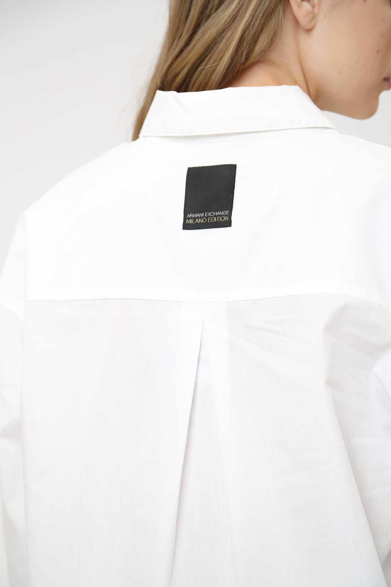 3DYC12_YN3NZ рубашка с длинным рукавом armani exchange 