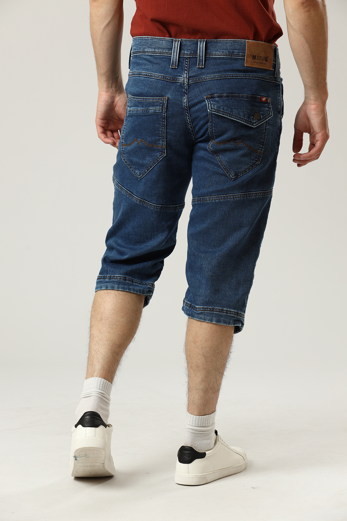 1012228-5000 Бриджи Mustang Синий