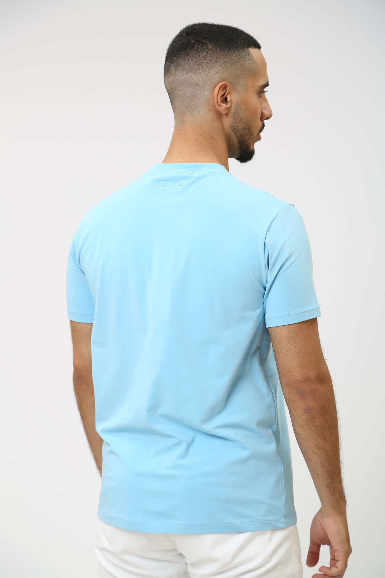 542221_755051 Футболка Karl Lagerfeld Голубой