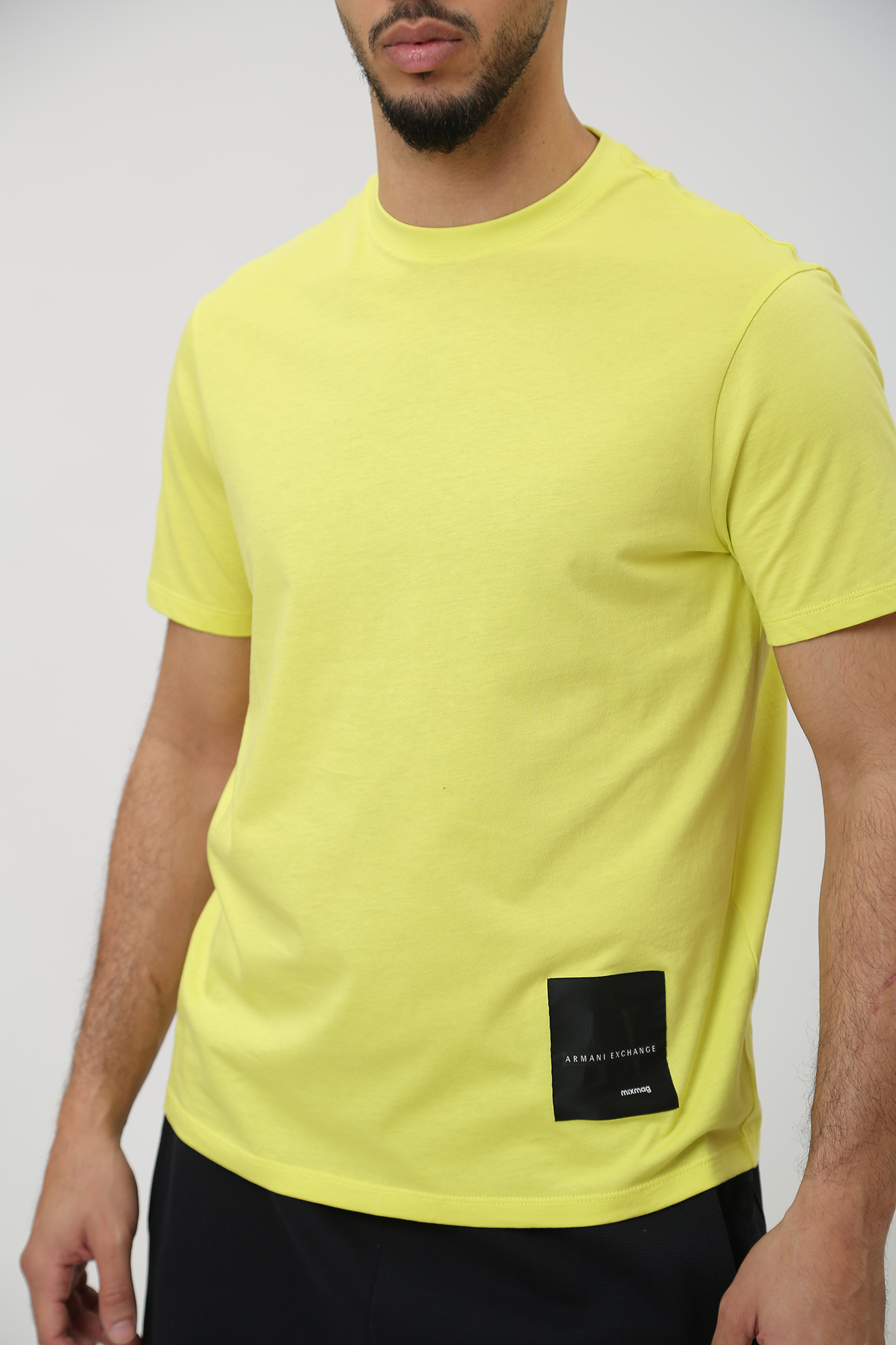 3DZTJJ_ZJ8EZ Футболка Armani Exchange Желтый