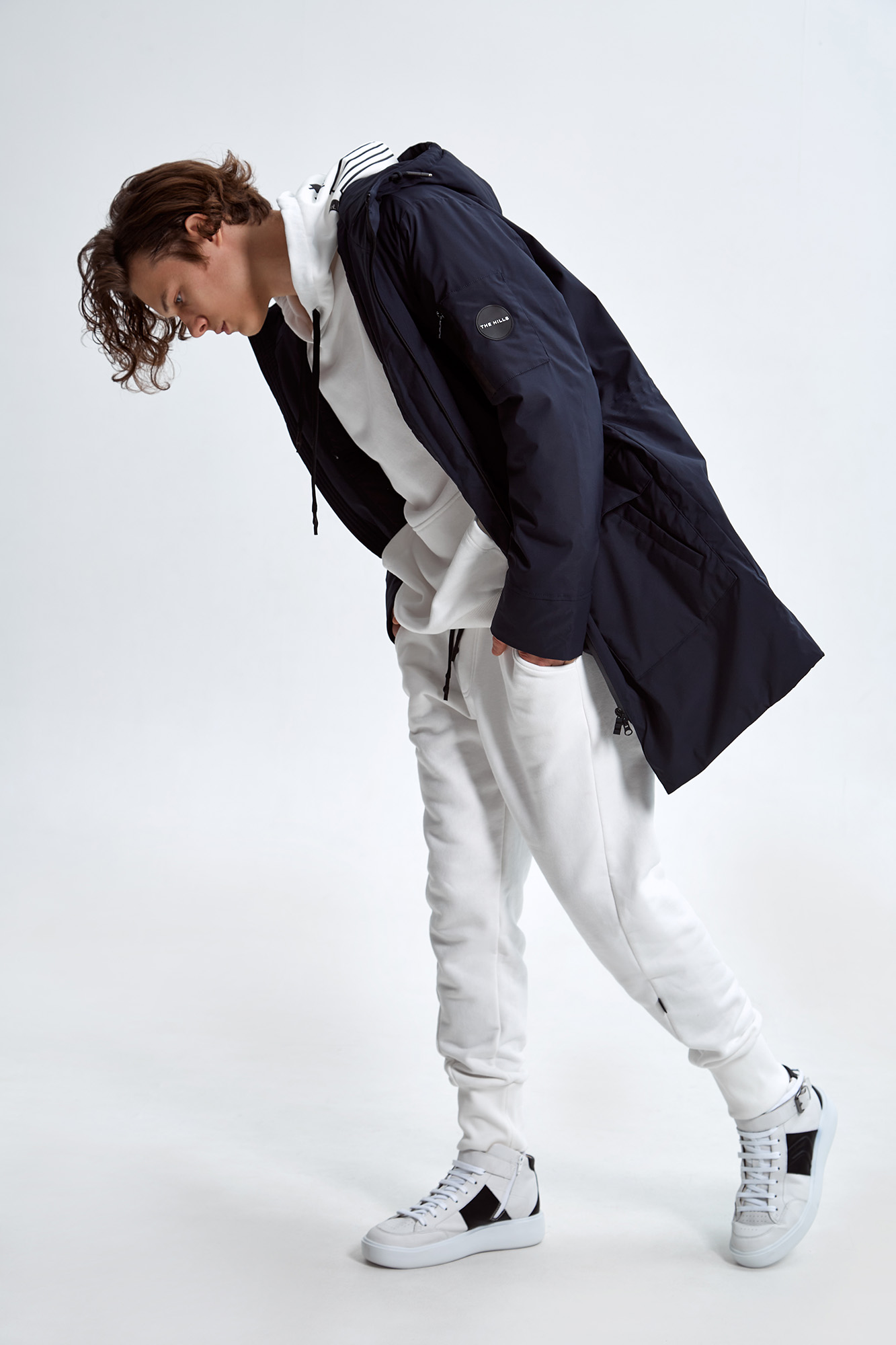 22-770 Парка пуховая The Hills Синий