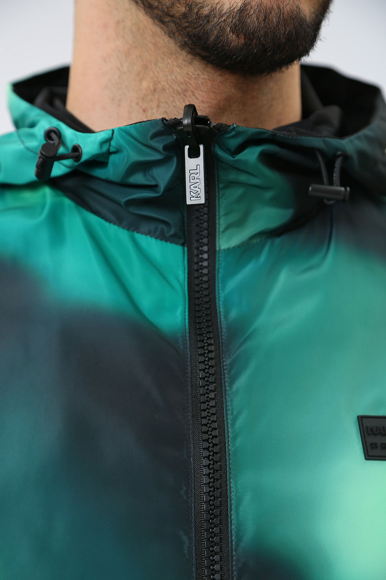 532508_505006 Ветровка Karl Lagerfeld Зеленый