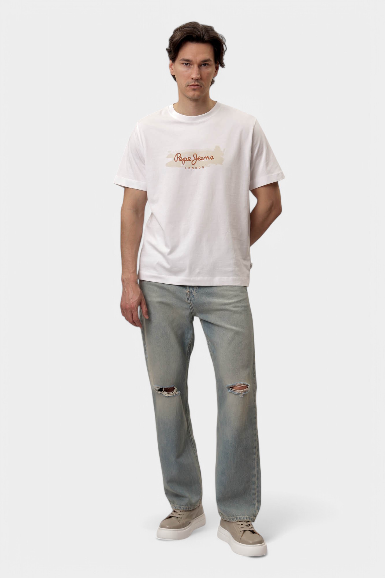 PM509782 Футболка Pepe Jeans Белый