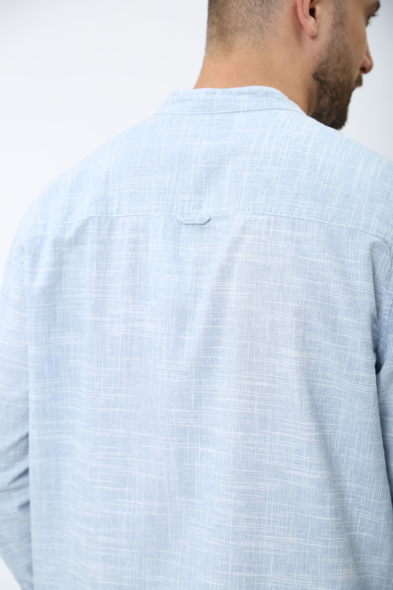 1014769 Рубашка с длинным рукавом Mustang Серый