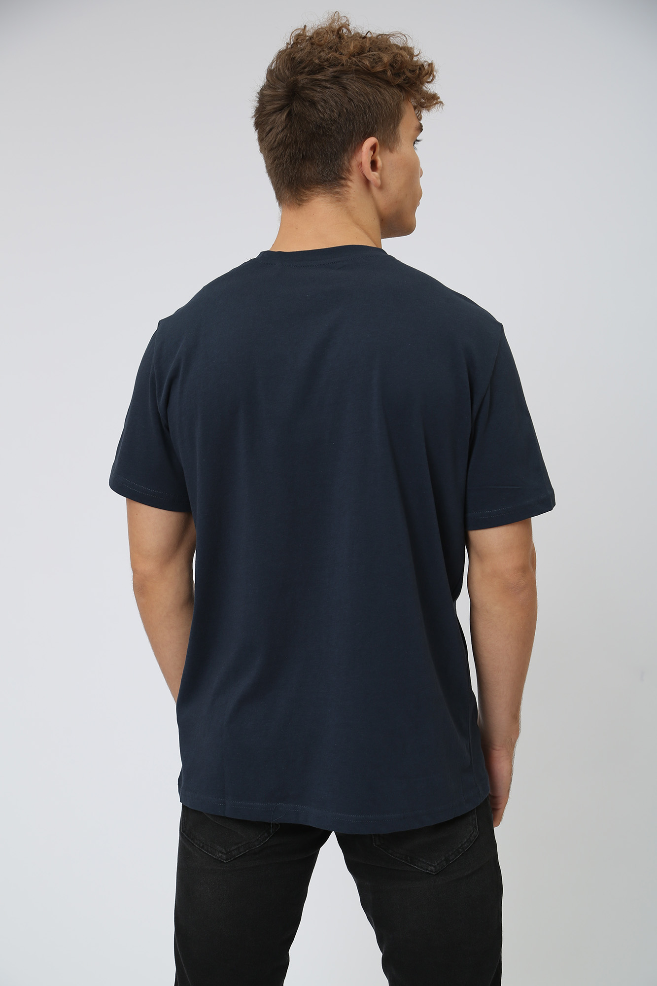 1013522 Футболка Mustang Синий