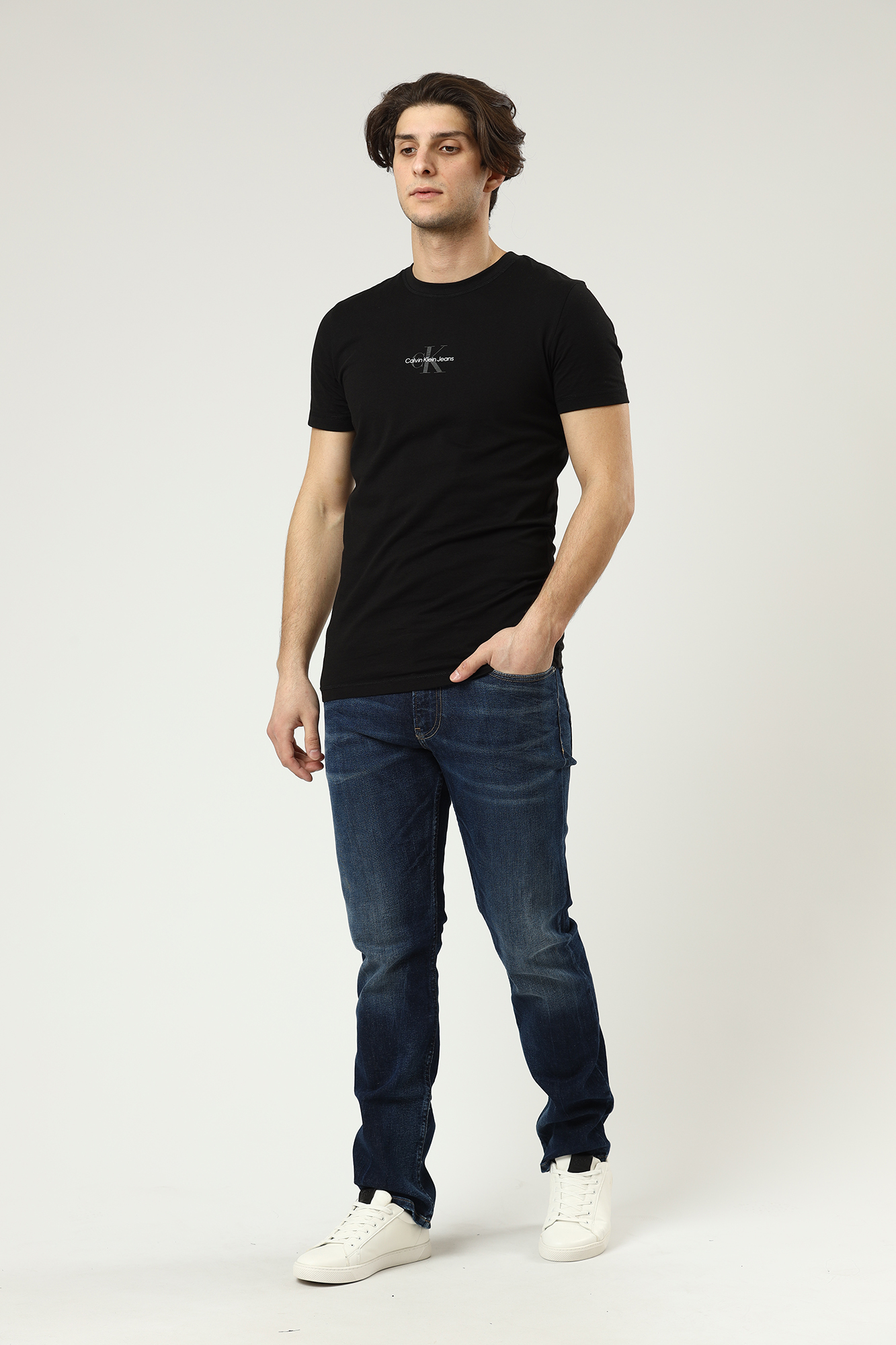 J30J319947 Джинсы STRAIGHT Calvin Klein Jeans Синий