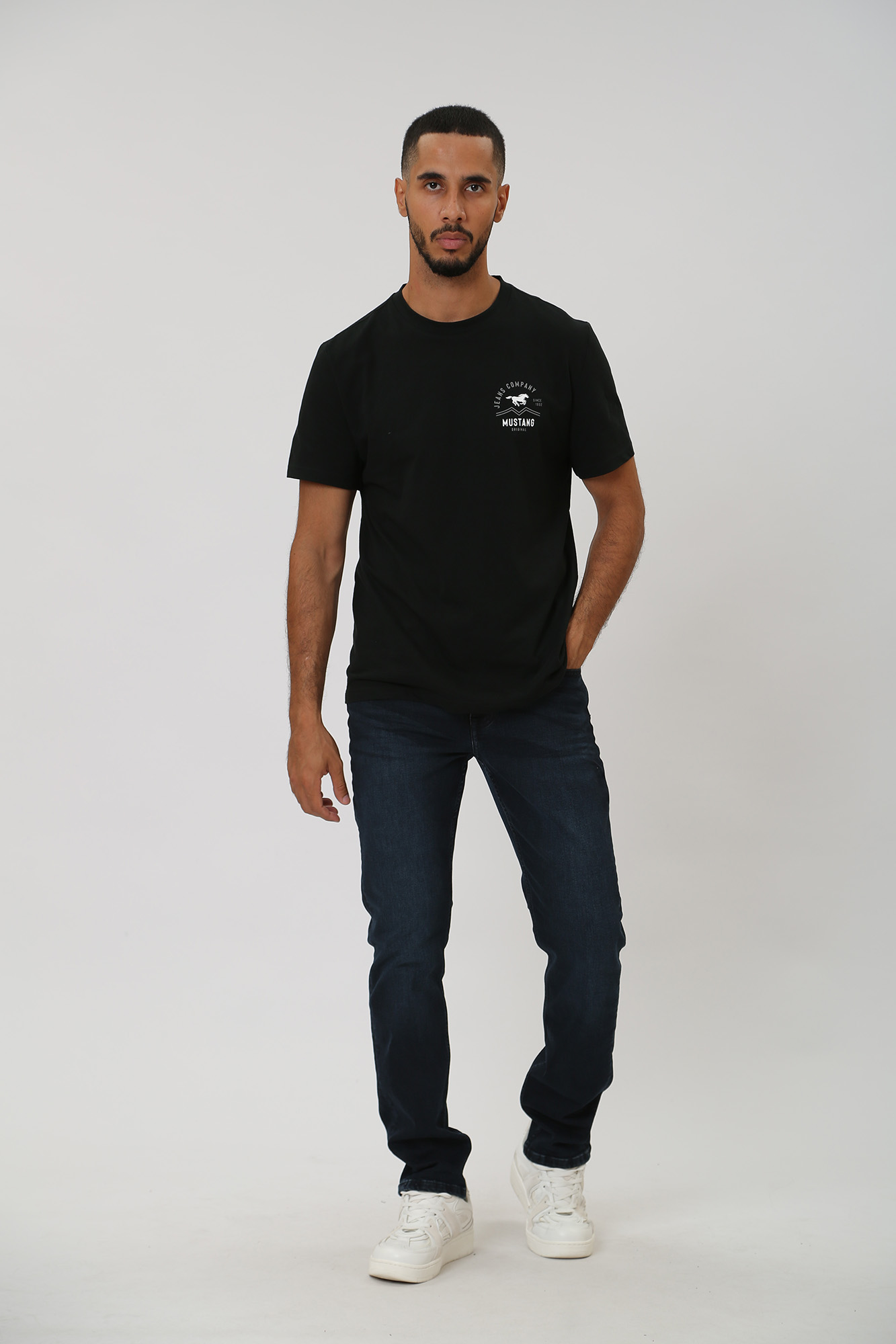 1013321-5000 Брюки джинсовые Mustang Синий