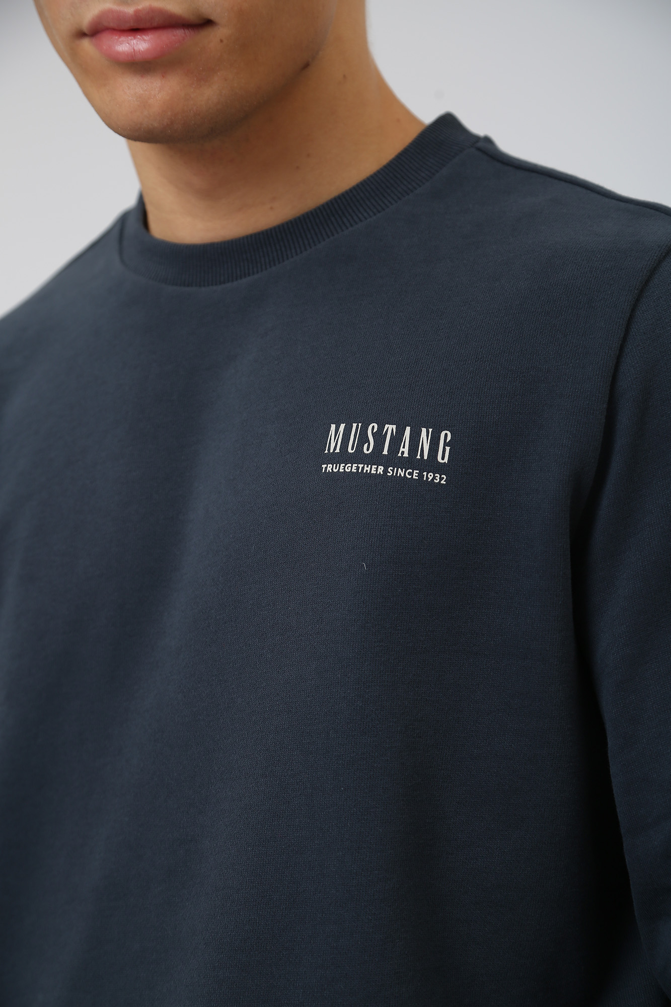 1013502 Свитшот Mustang Синий