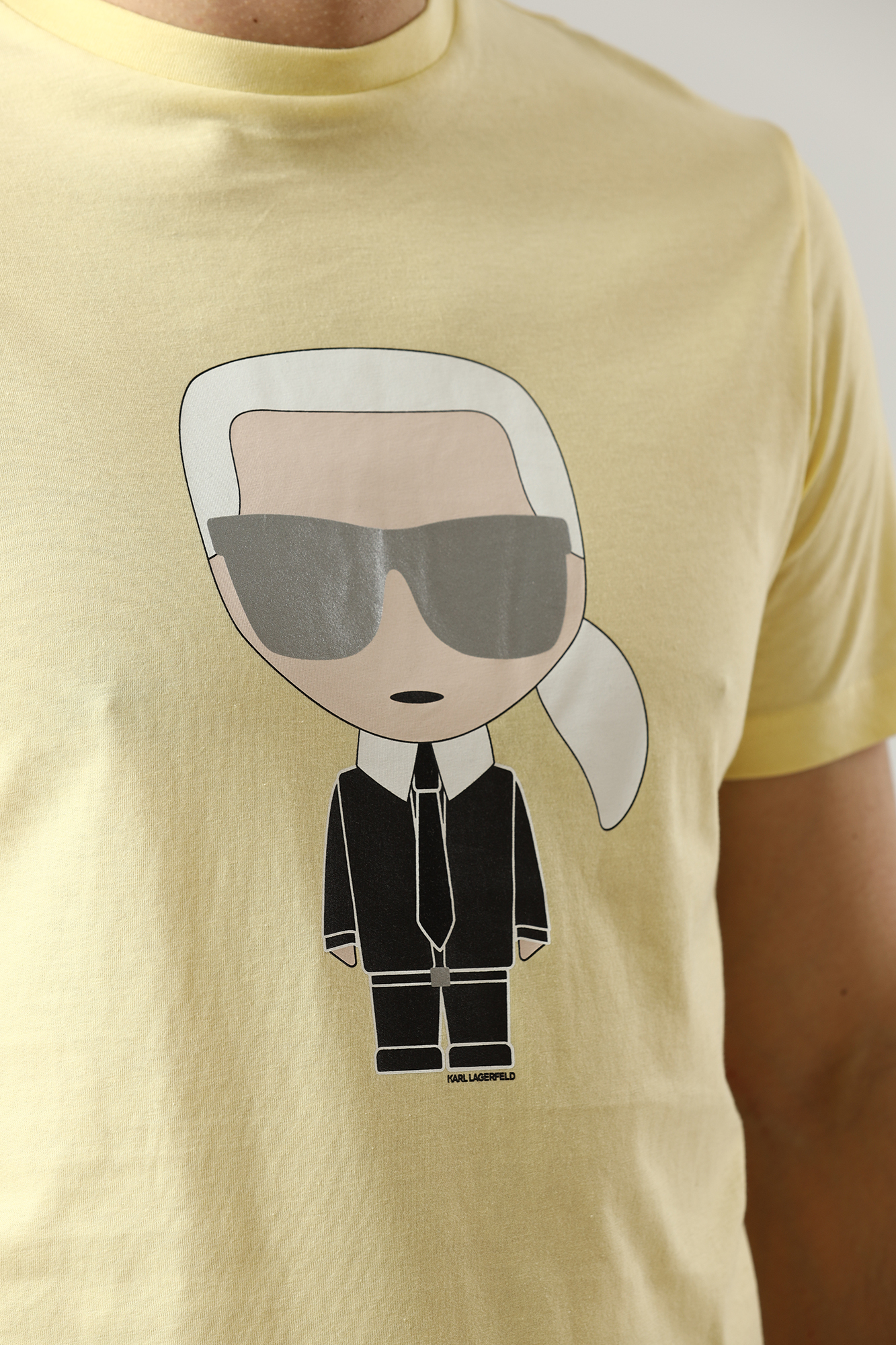 521251_755071 Футболка Karl Lagerfeld Желтый