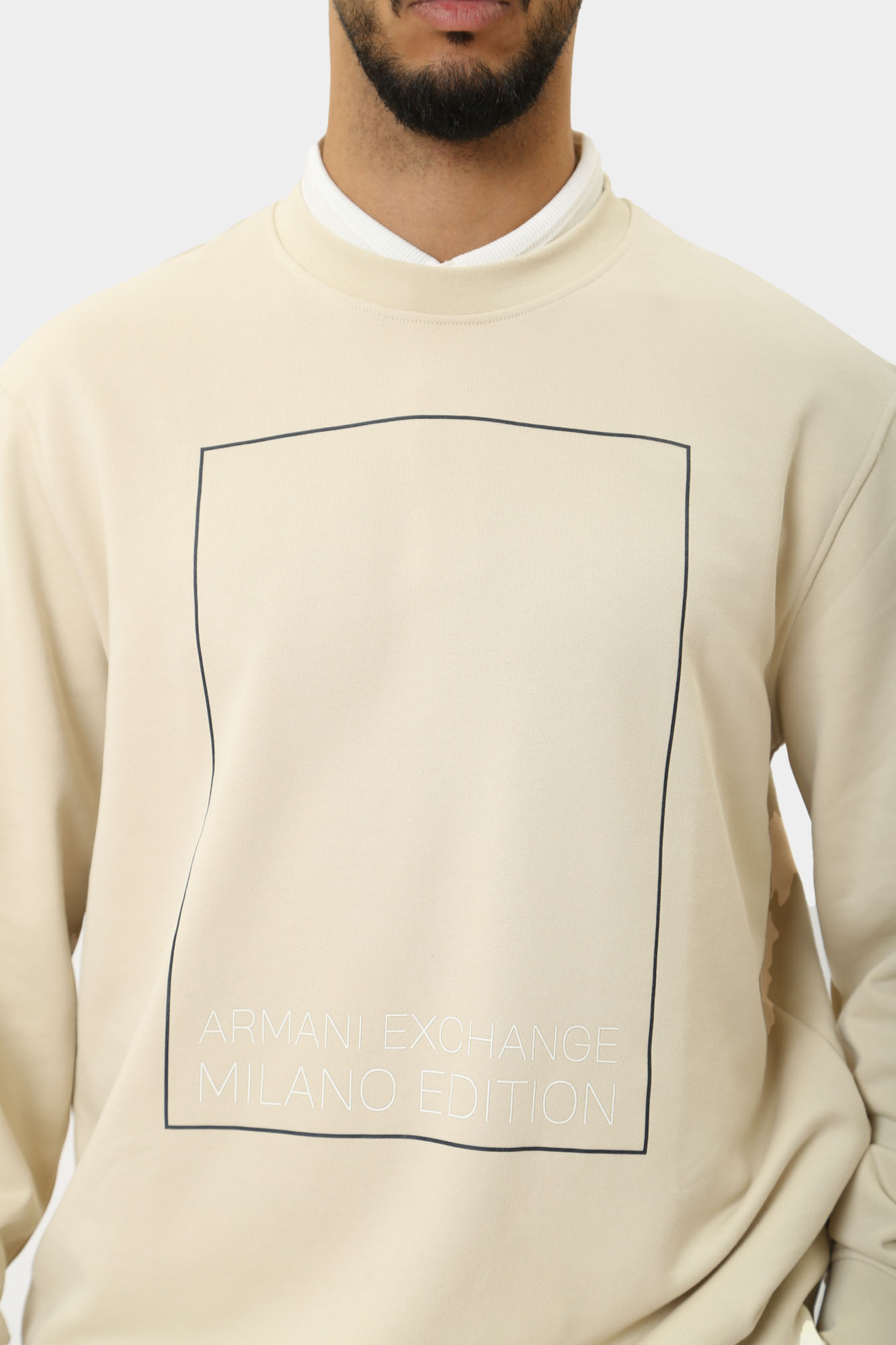 3DZMHH_ZJGGZ Свитшот Armani Exchange Серый