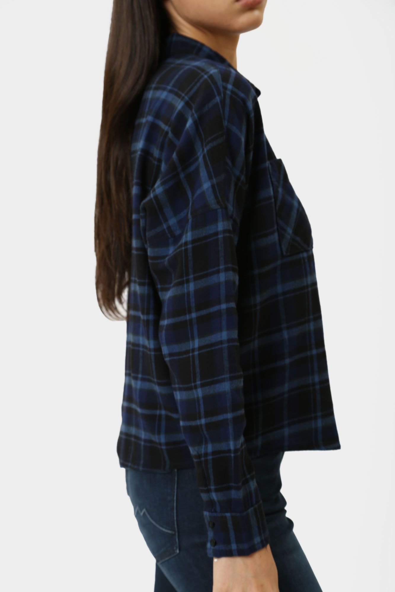 1015424 блузка с длинным рукавом mustang