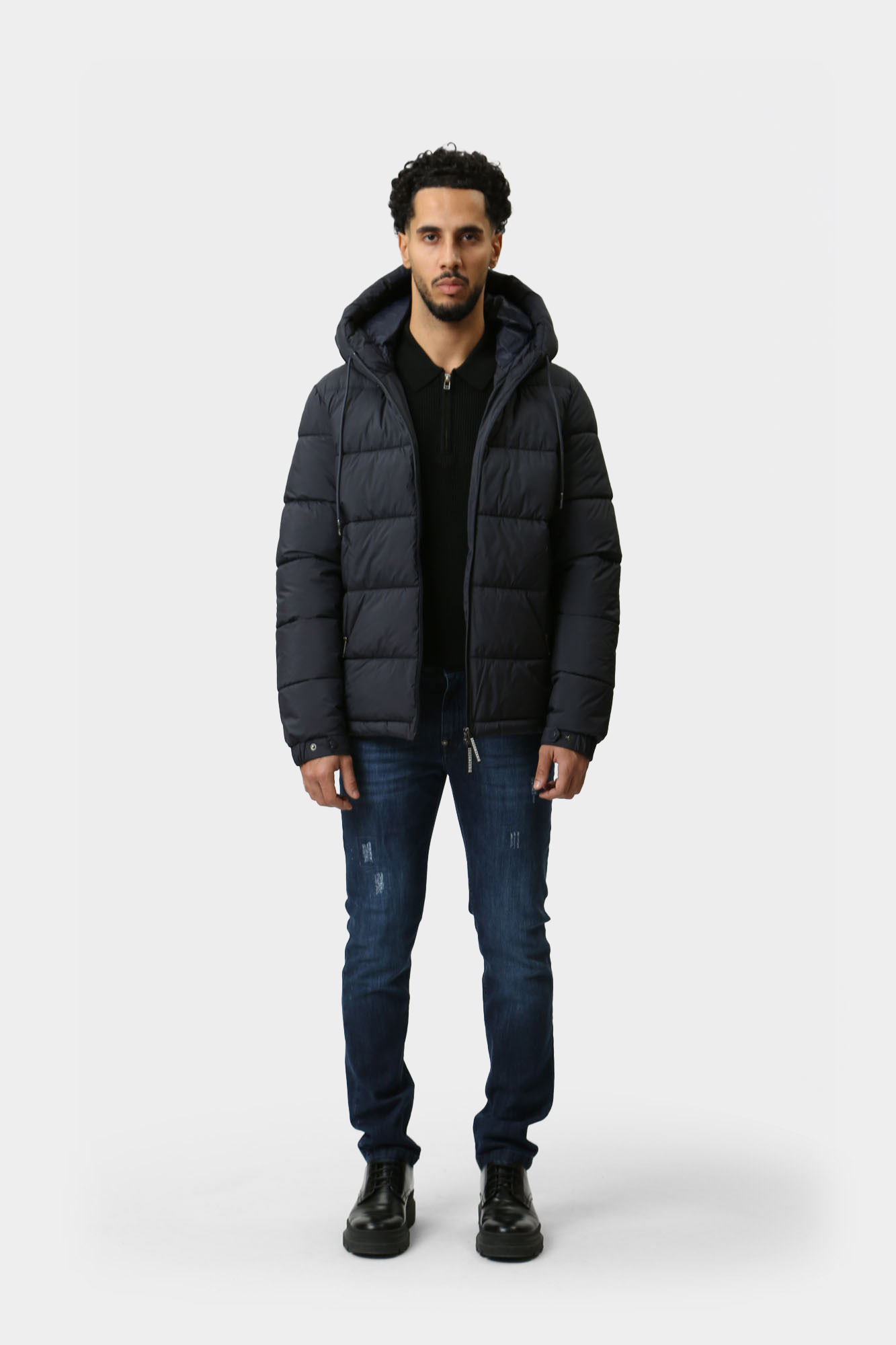 PBMG0445 Куртка пуховая Bikkembergs Синий