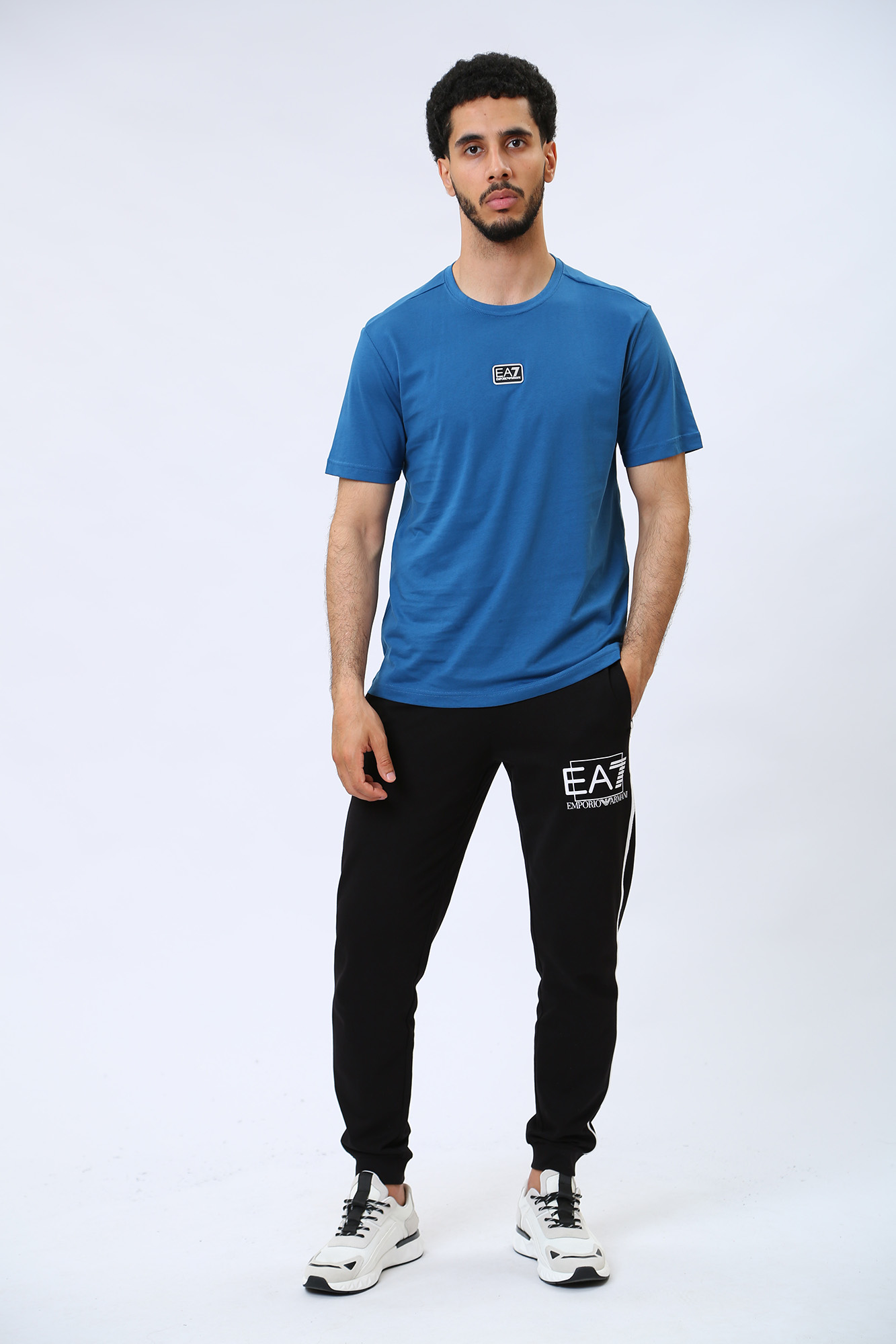 3RPT05_PJ02Z Футболка EA7 Синий