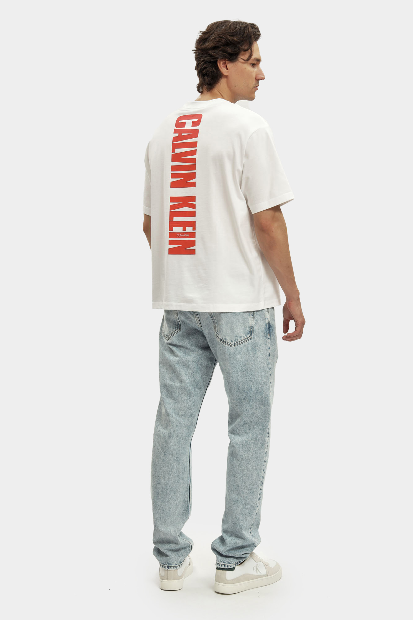 LV04RB851G Футболка Calvin Klein Jeans Белый