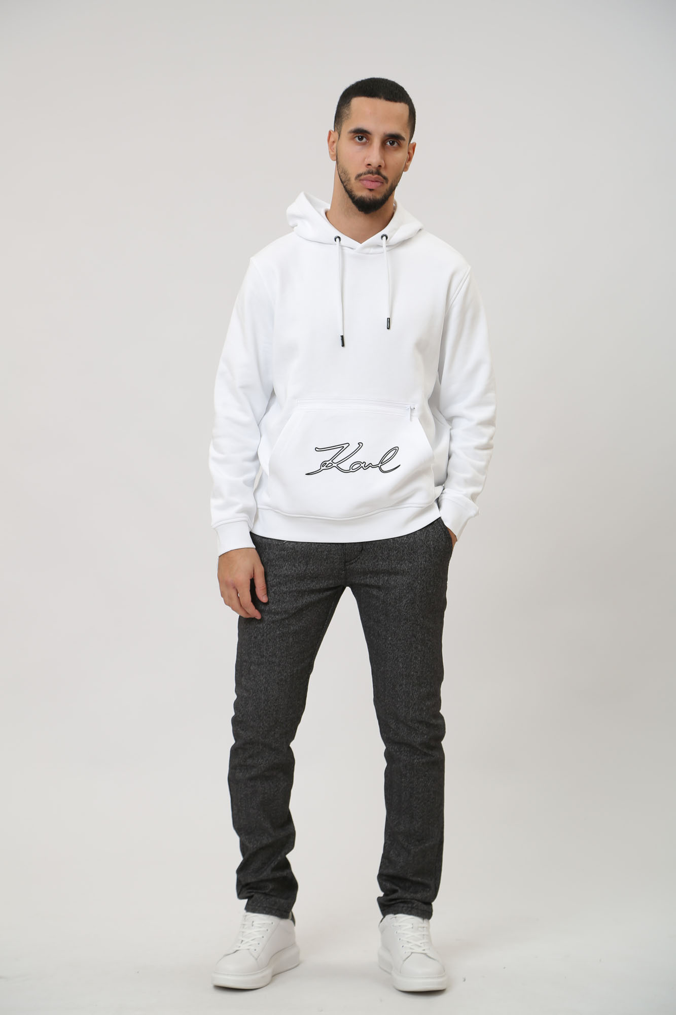 541900_705069 Худи Karl Lagerfeld Белый