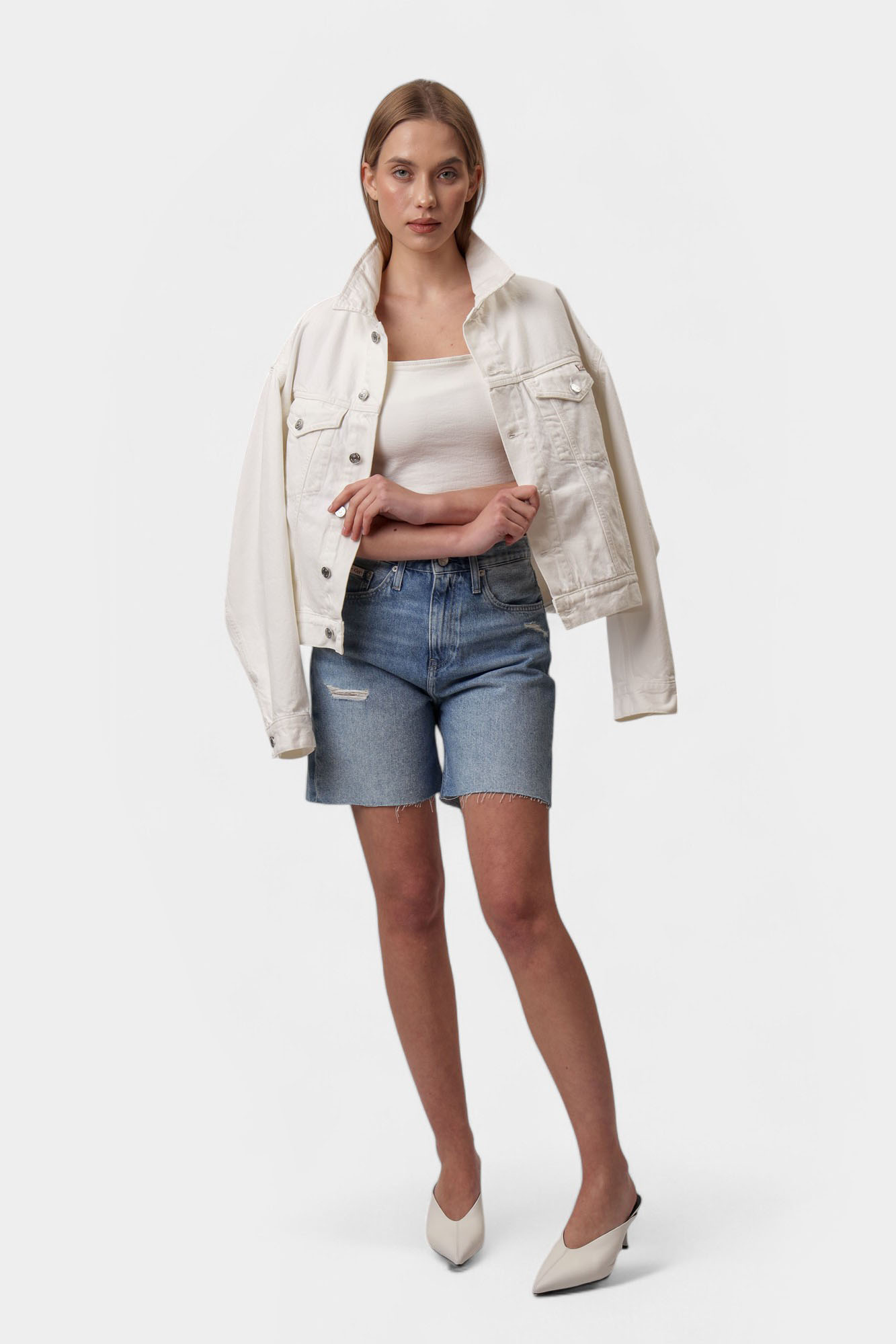 J20J225513 шорты джинсовые calvin klein jeans 