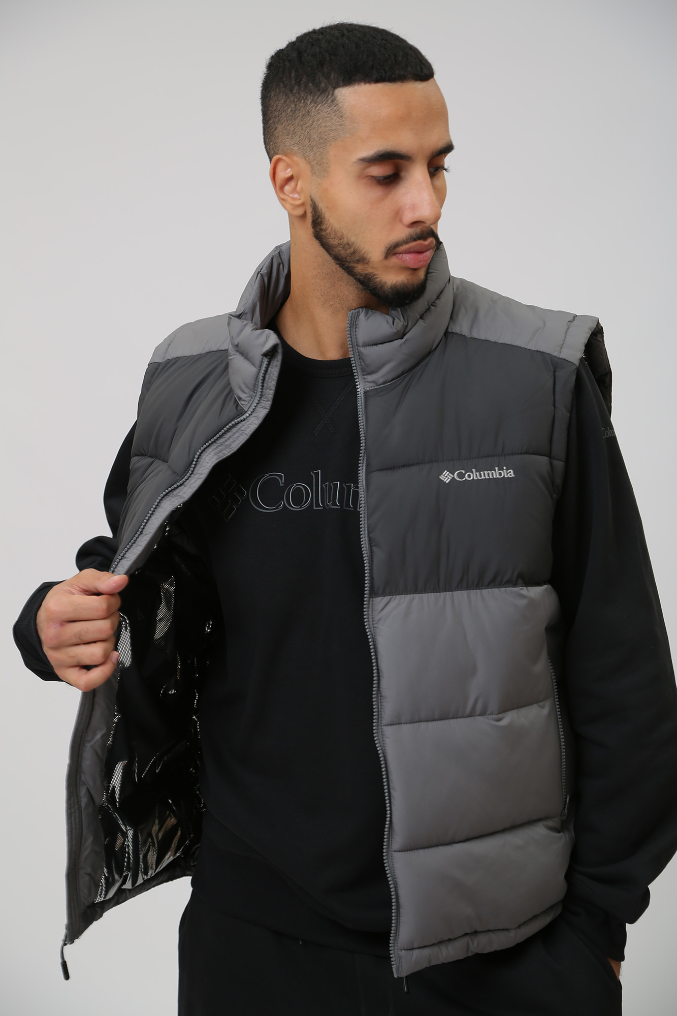 2050951 Жилет пуховой Pike Lake™ II Vest Columbia Серый