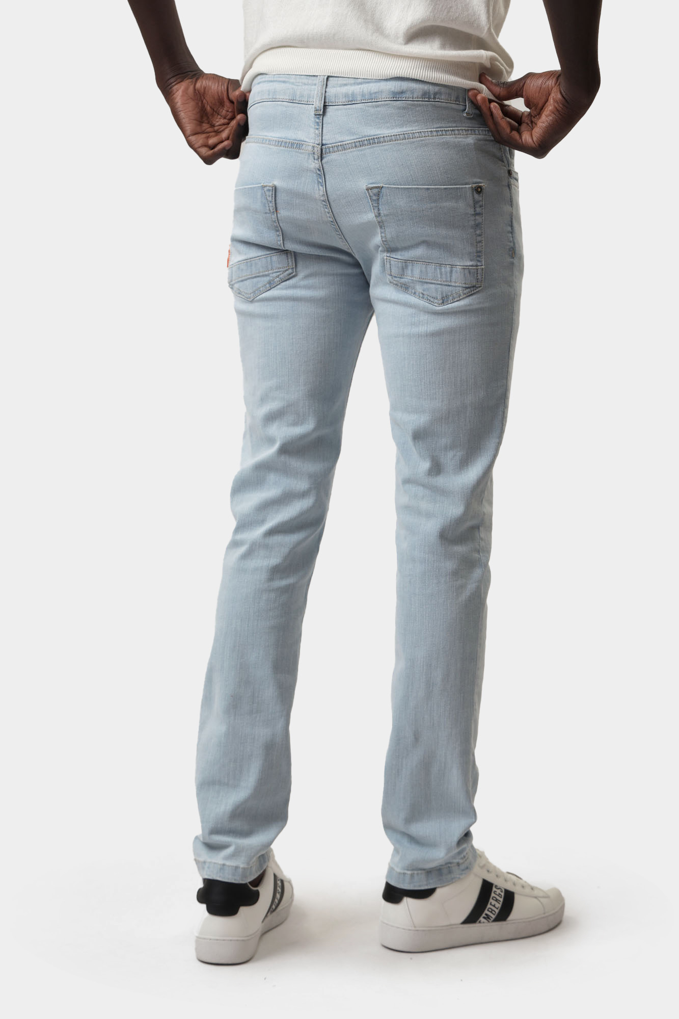 BMD0825S Брюки джинсовые Bikkembergs Синий