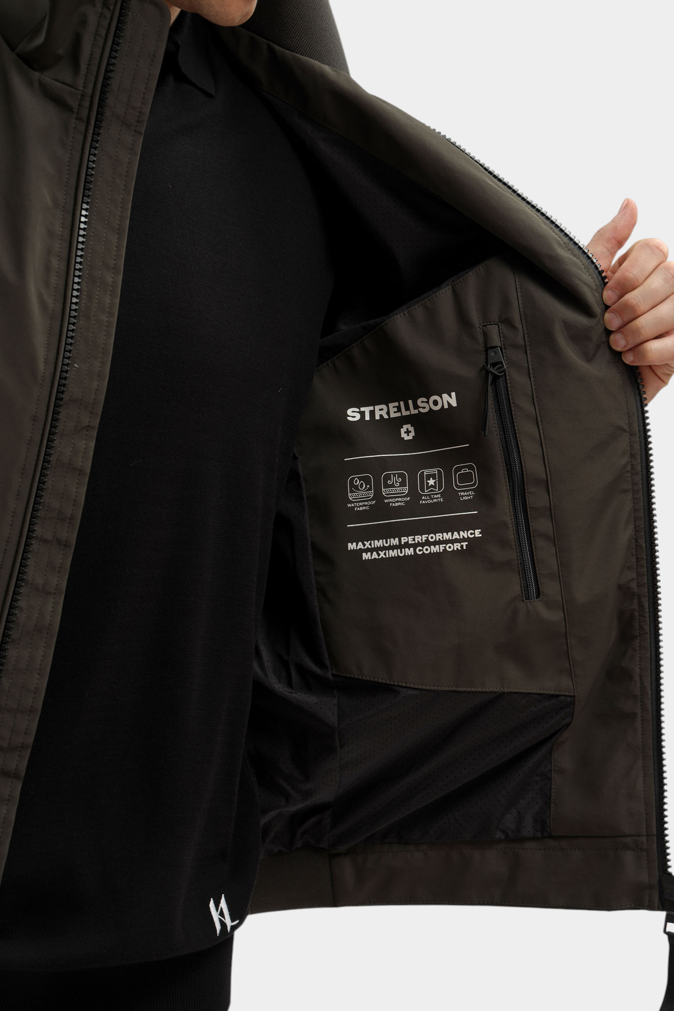 30040806_10017938 Куртка Strellson Зеленый