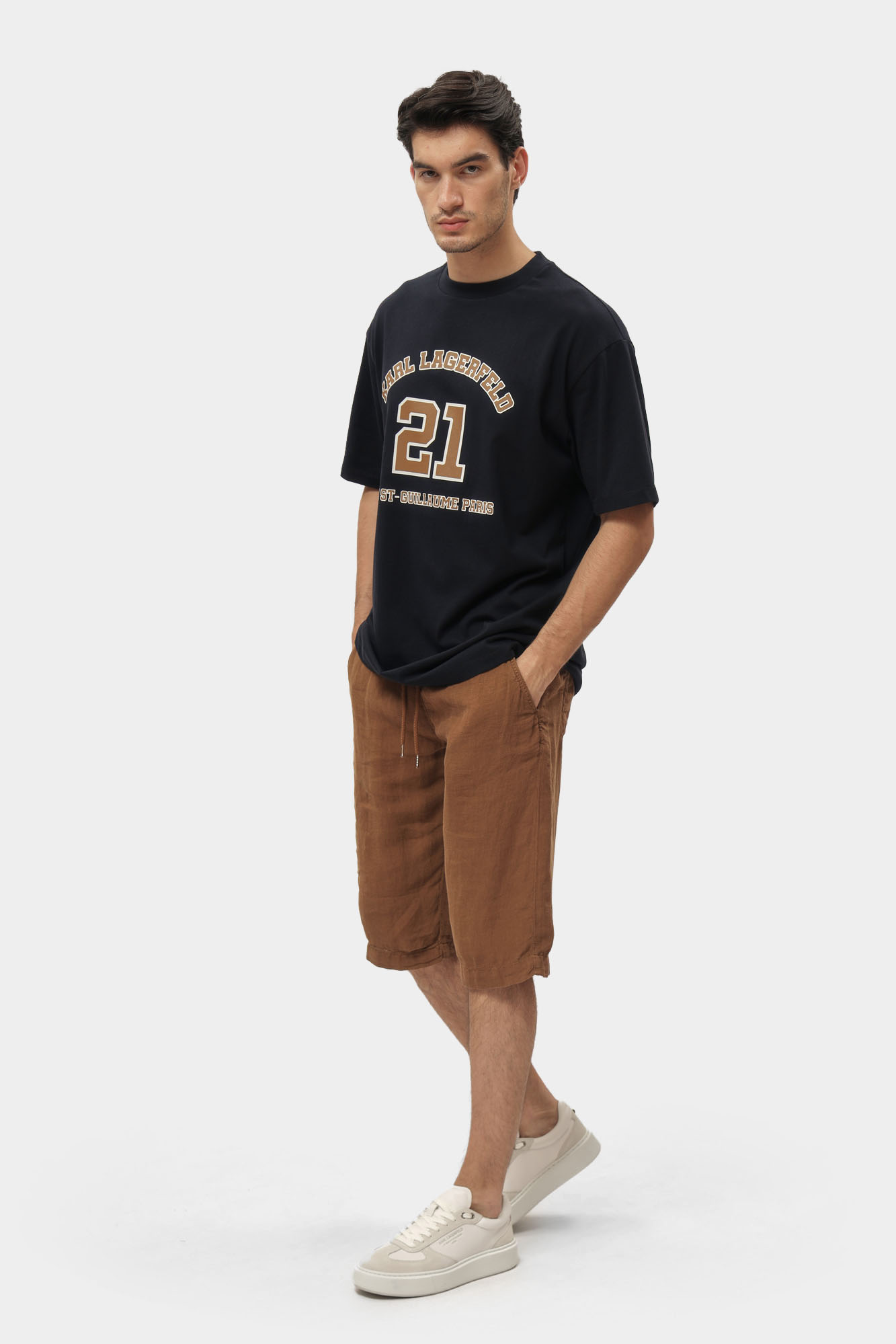 552225_755147 Футболка Karl Lagerfeld Синий