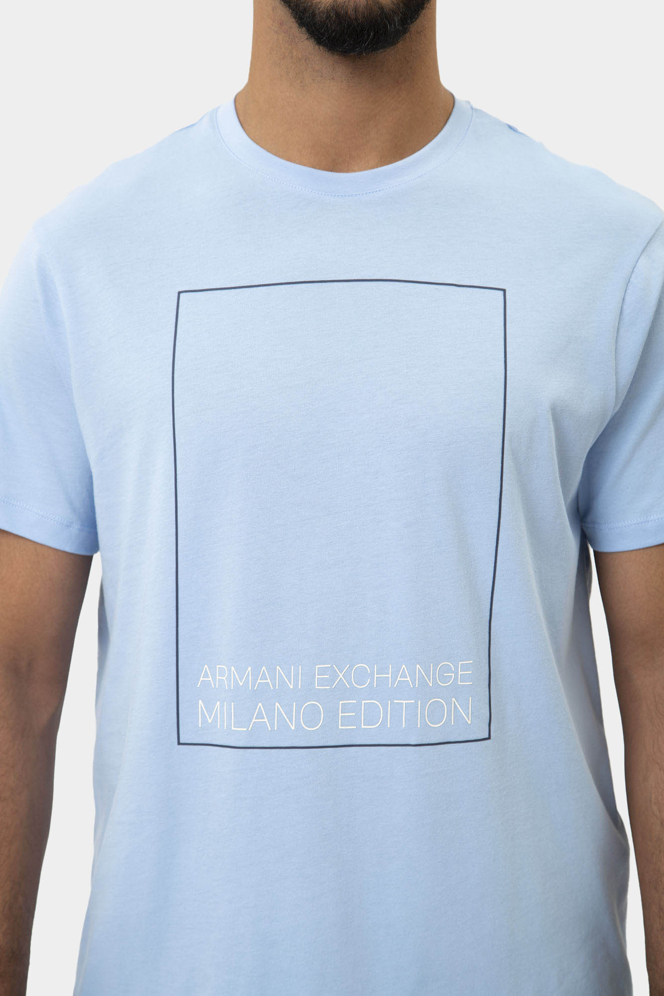3DZTHB_ZJ8EZ_15DF Футболка Armani Exchange Голубой