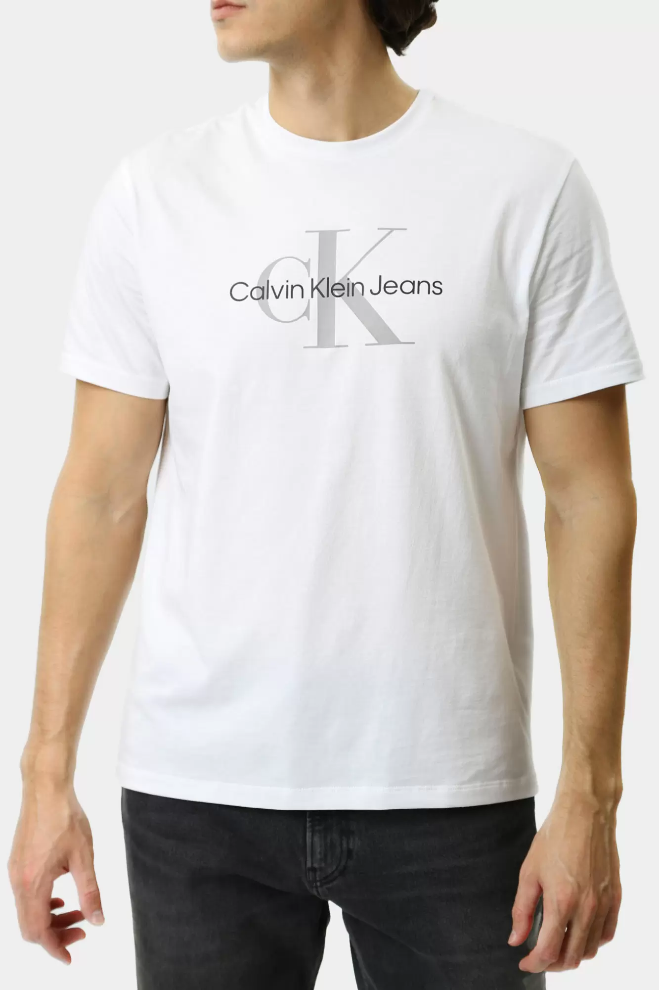 00040EM286 Футболка Calvin Klein Jeans Белый