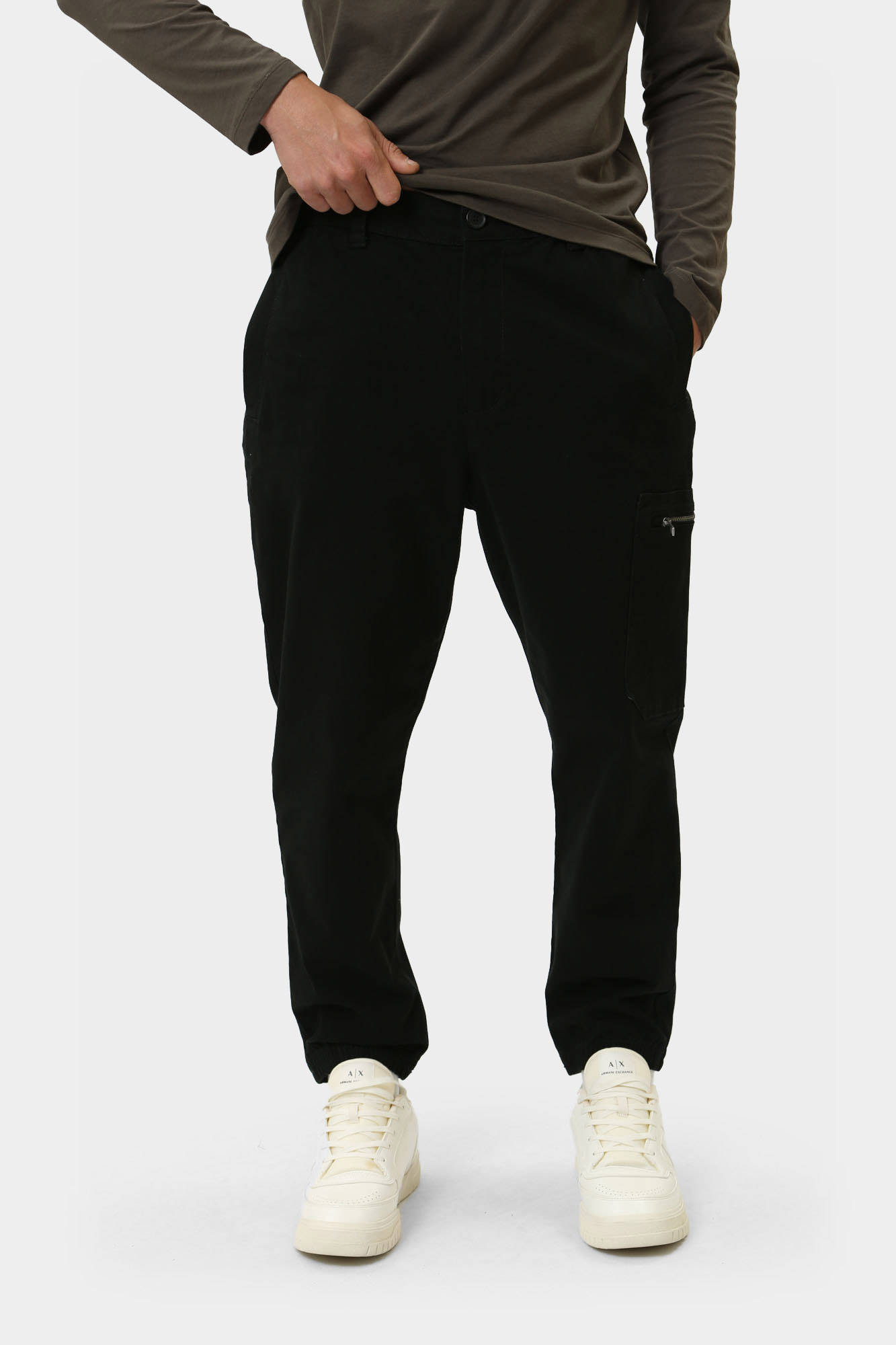 6DZP21_ZN5AZ Брюки Armani Exchange Черный