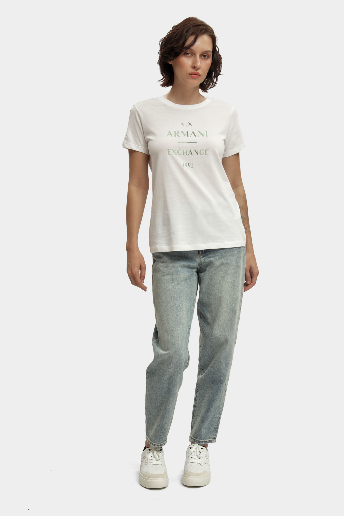 XW000522_AF17172 футболка armani exchange 