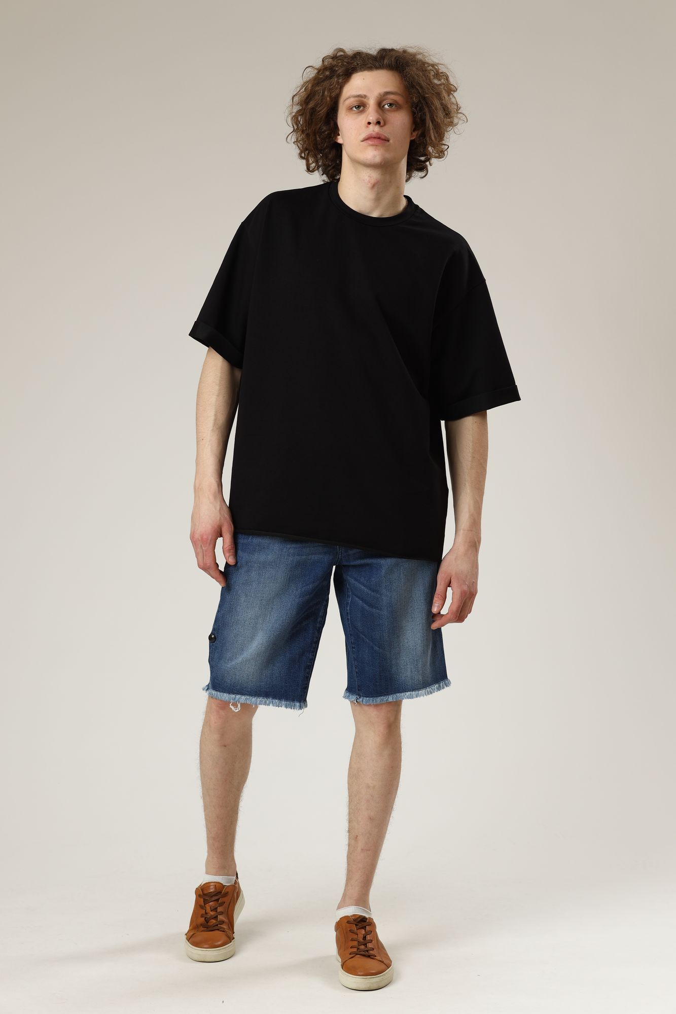 3ZZS14_Z2AXZ Шорты джинсовые Armani Exchange Синий