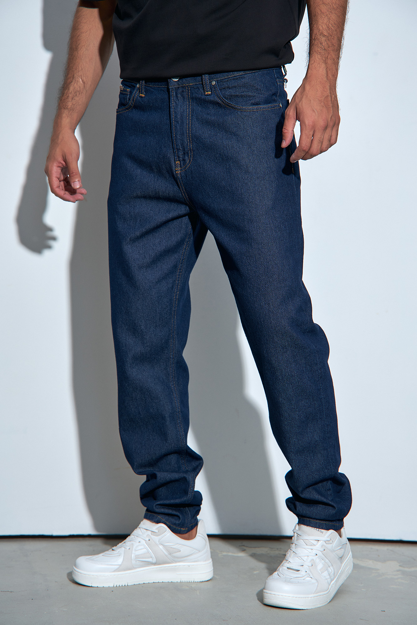 VM-232-33-014 Джинсы Regular Taper Van Mich Синий