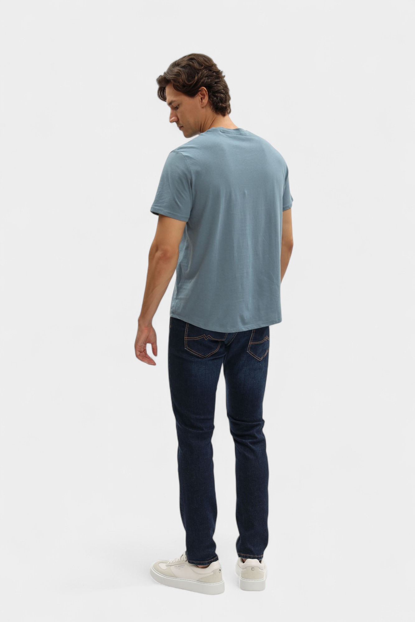 1016857 Футболка Mustang Синий