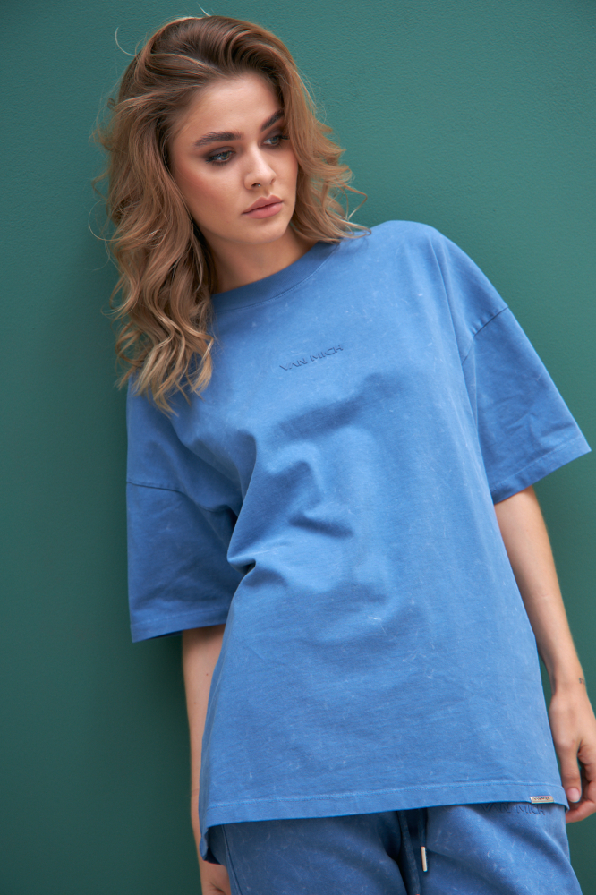 Джинсы Karl Lagerfeld Хлопок Голубой