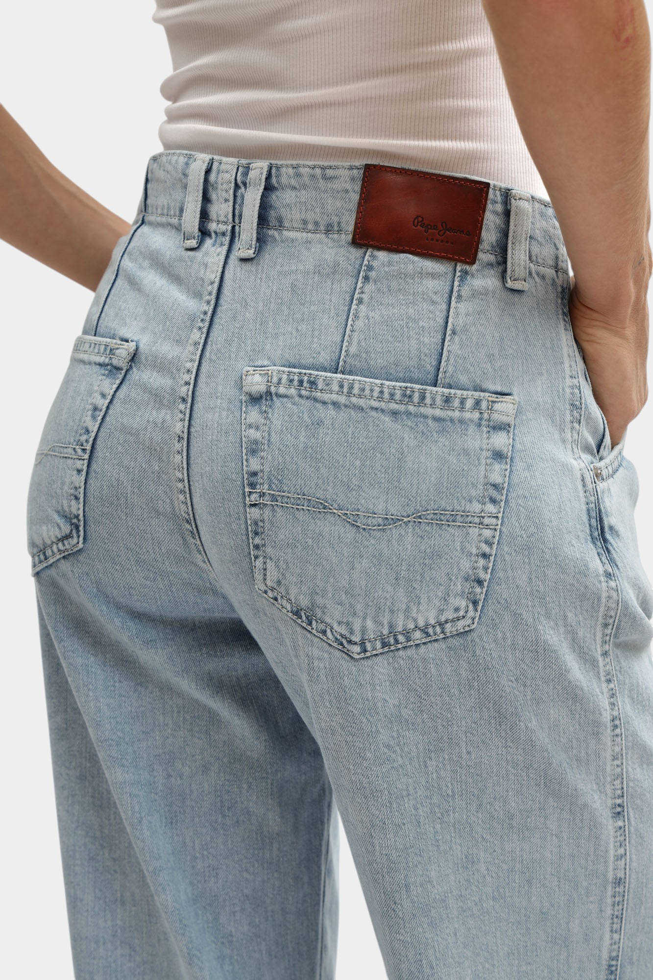 PL205082 брюки джинсовые pepe jeans 