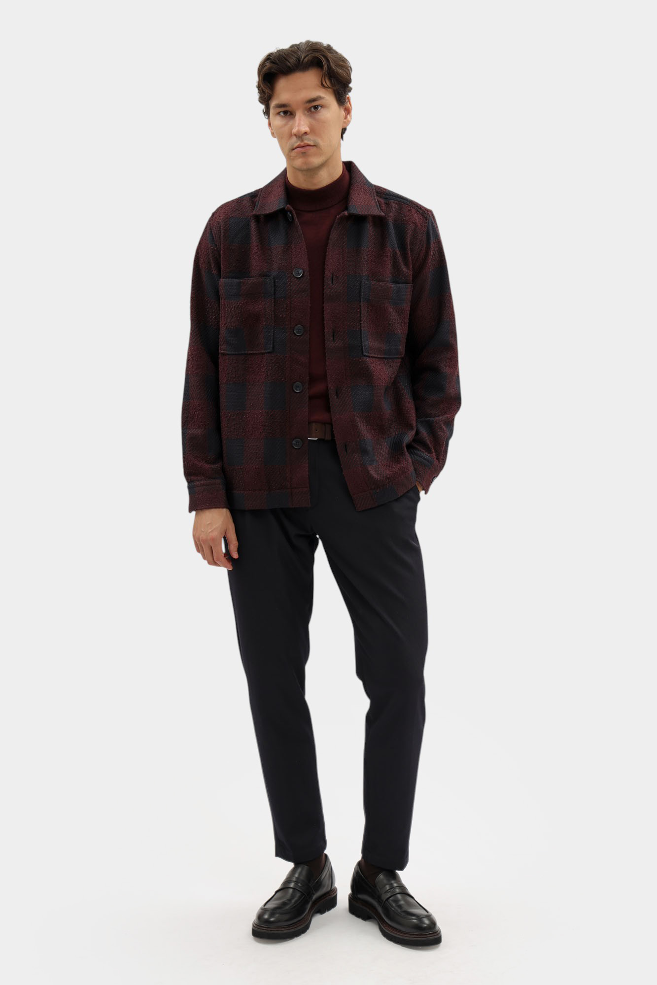 30048331_10020554 Брюки классические Strellson Синий