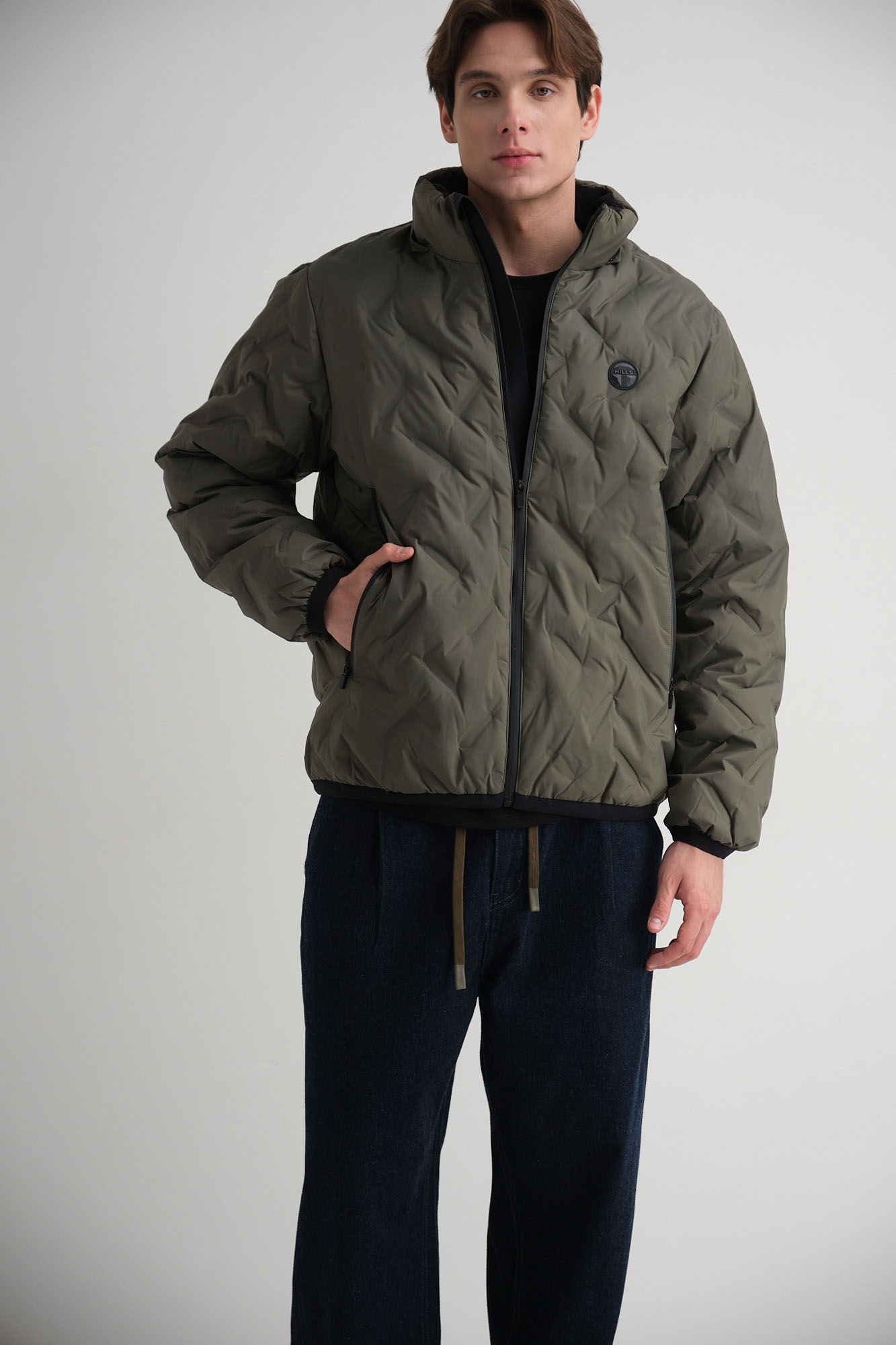 M-242-KT-34-0001 Куртка The Hills Хаки