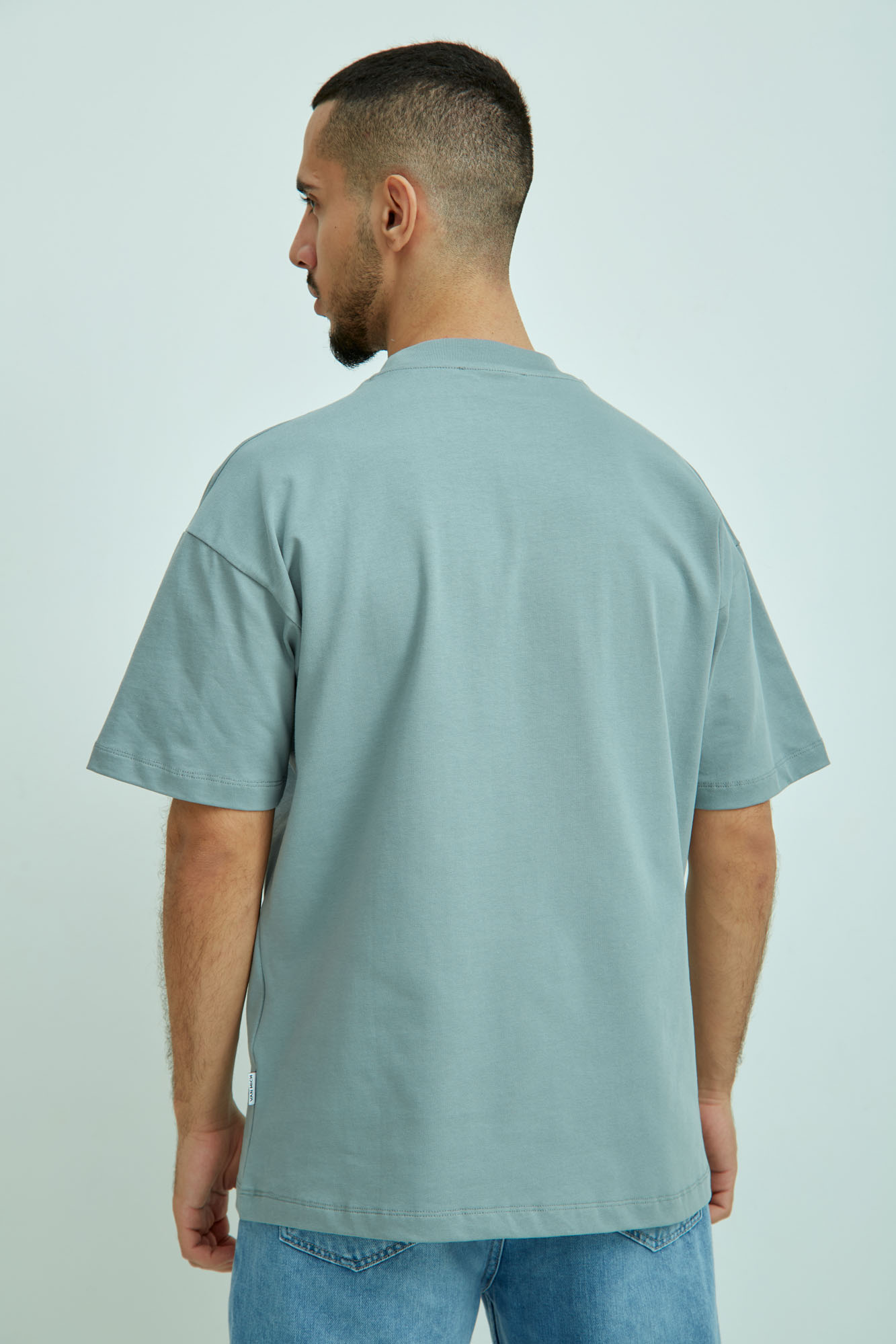 VM-ERK-22-066 Футболка Van Mich Голубой