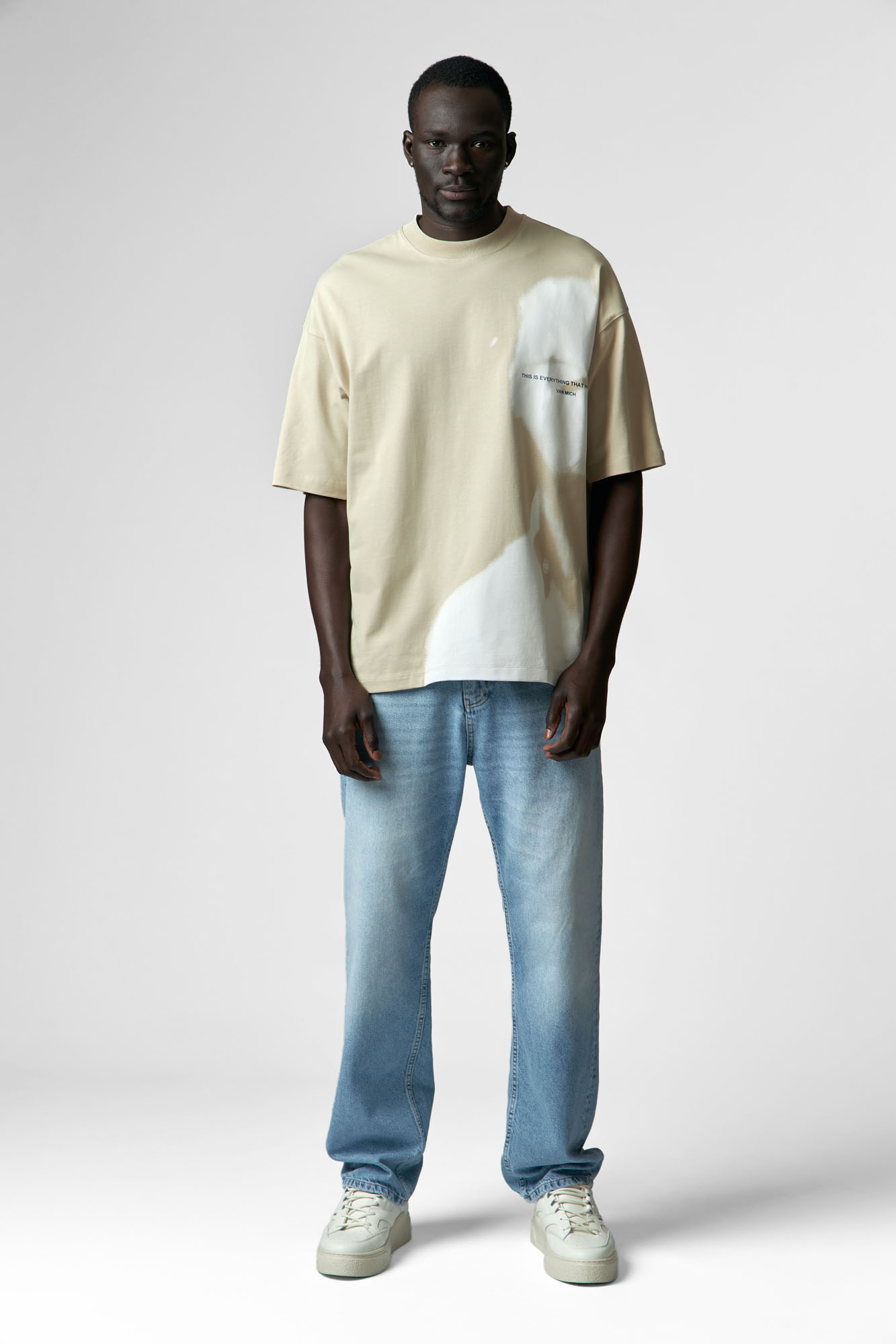 VM-ERK-22-419 Футболка Van Mich Бежевый