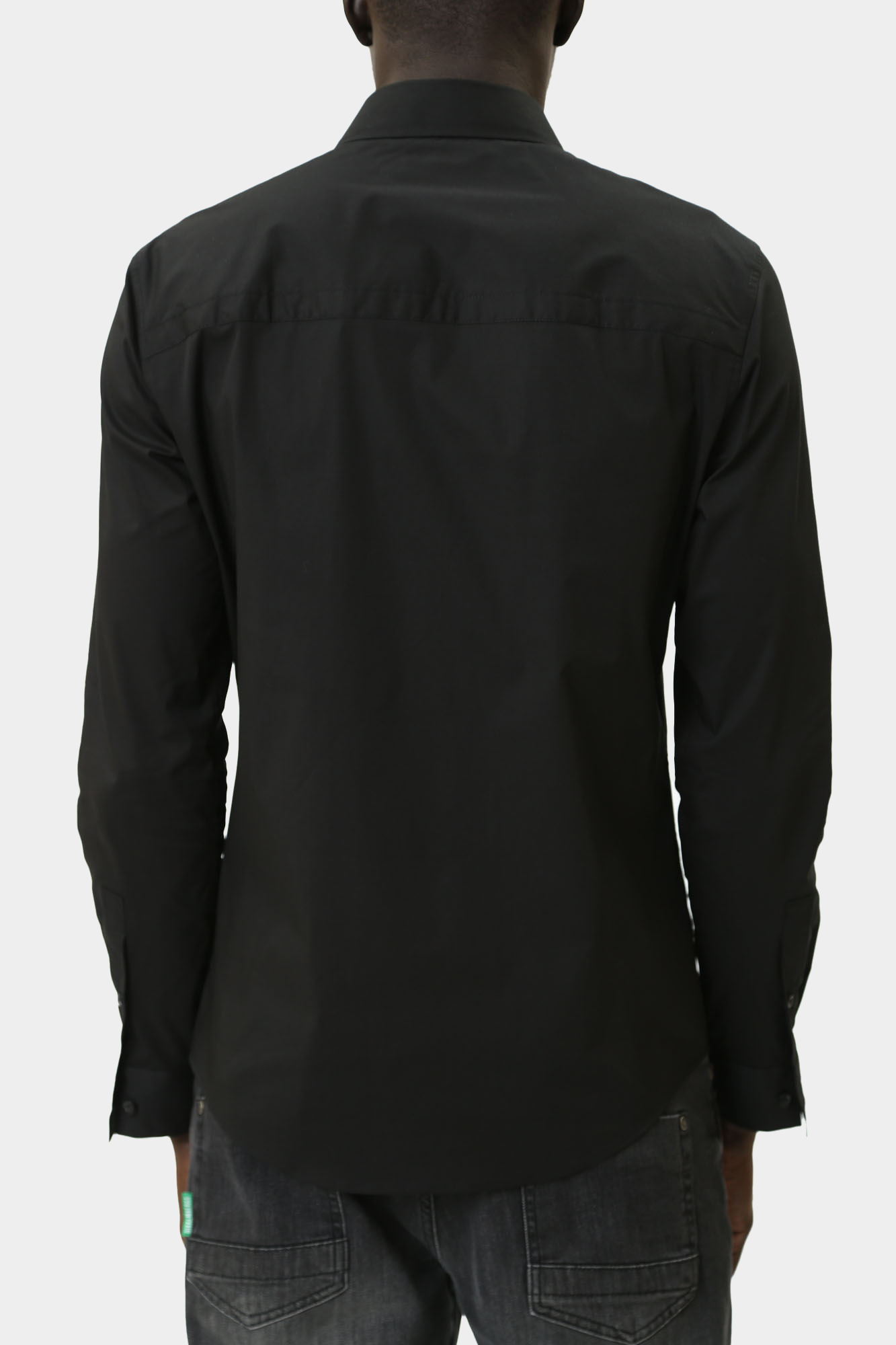 BMS0551 Сорочка Bikkembergs Черный