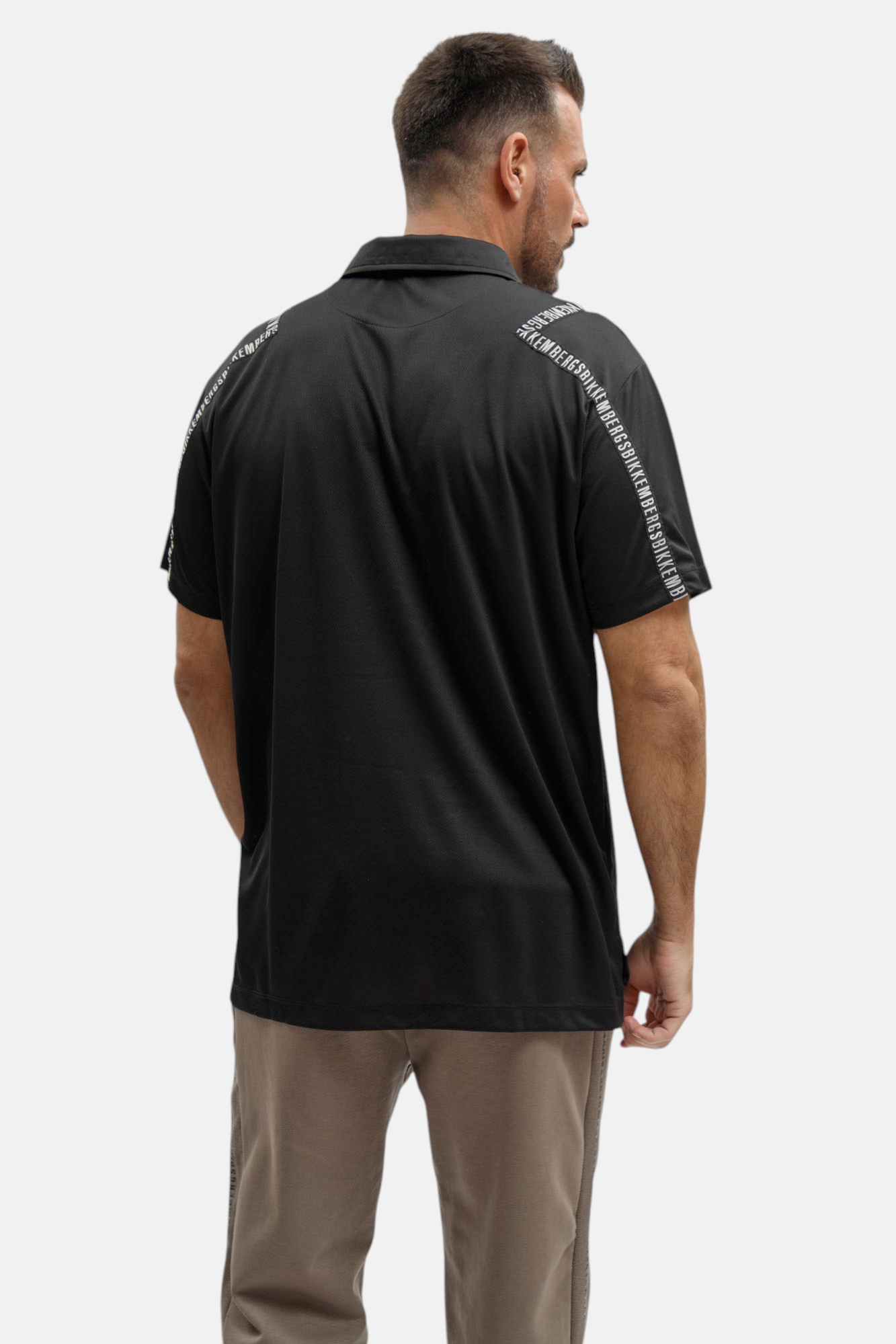 BMT1609 Поло Bikkembergs Черный