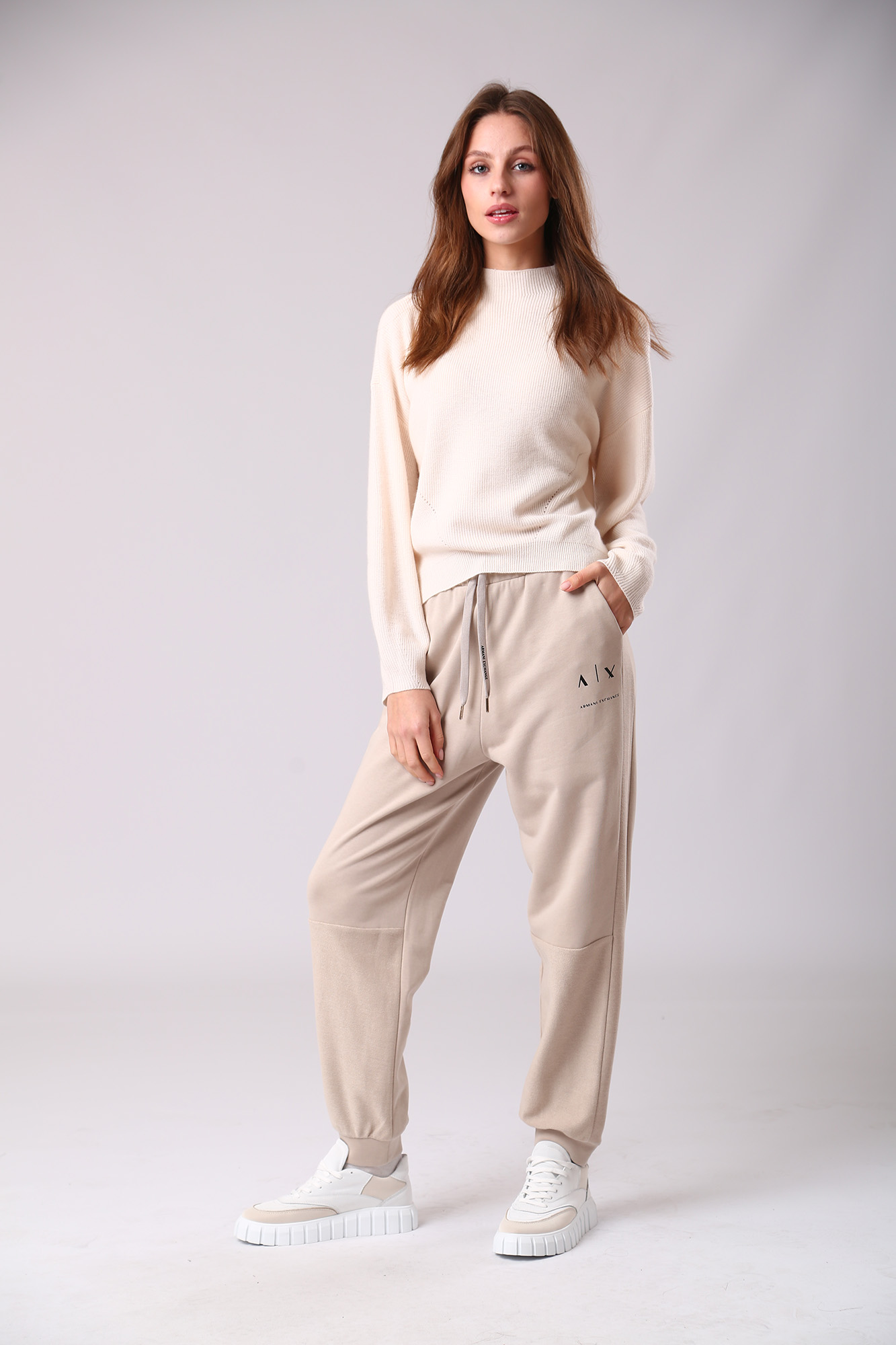 6LYP72_YJBSZ брюки спортивные armani exchange 