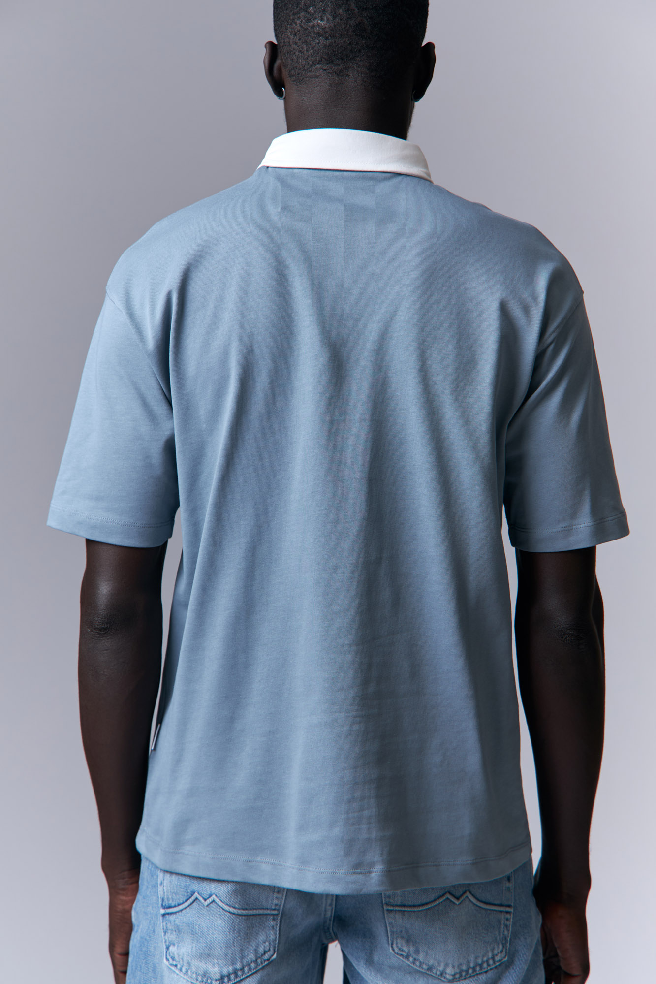 VM-ERK-22-402 Поло Van Mich Серый