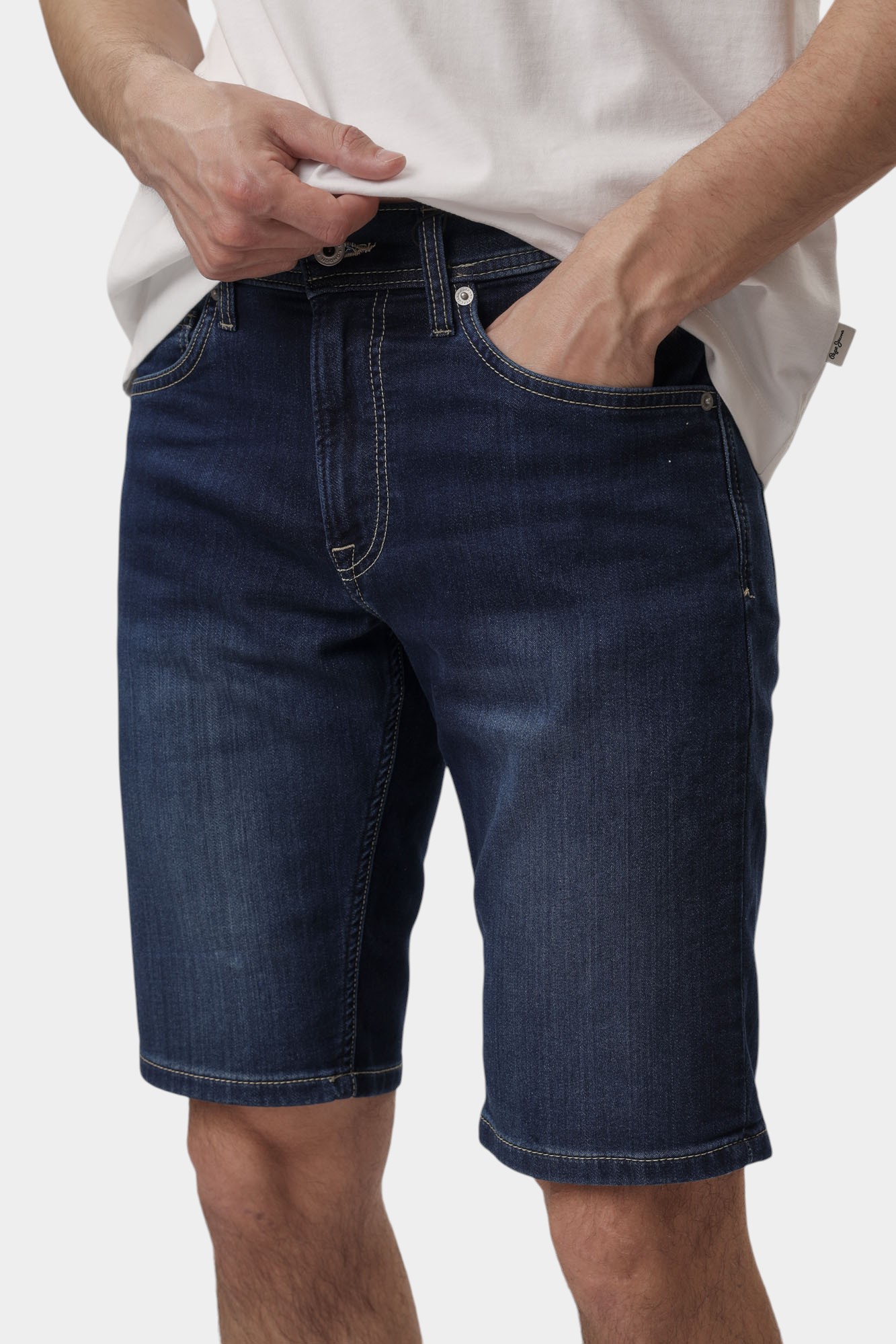 PM801075E Шорты джинсовые Pepe Jeans Синий