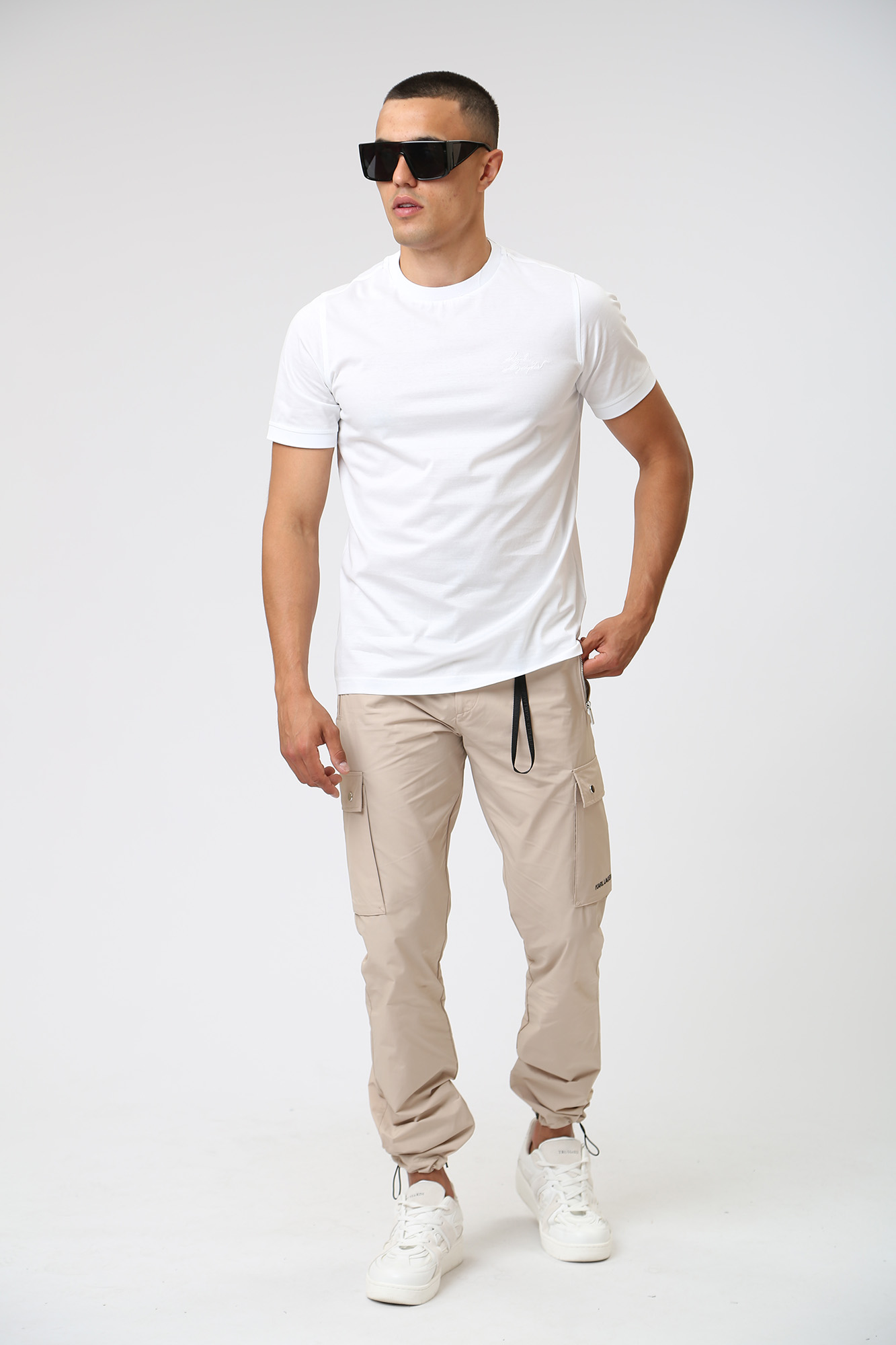 532505_255708 Брюки Karl Lagerfeld Бежевый