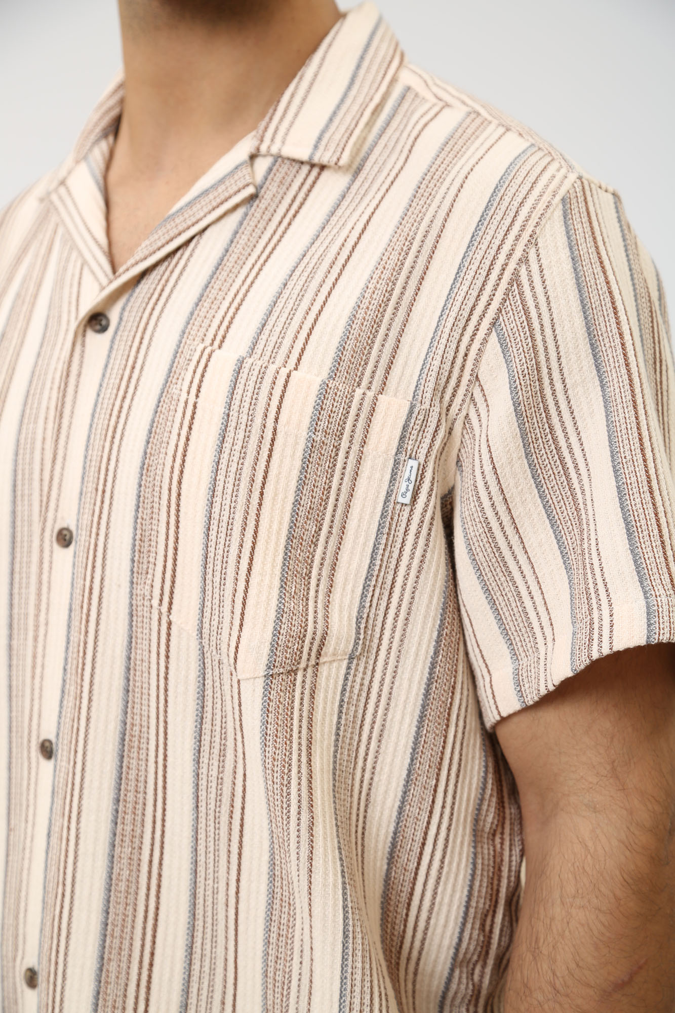 PM308488 Рубашка Pepe Jeans Бежевый