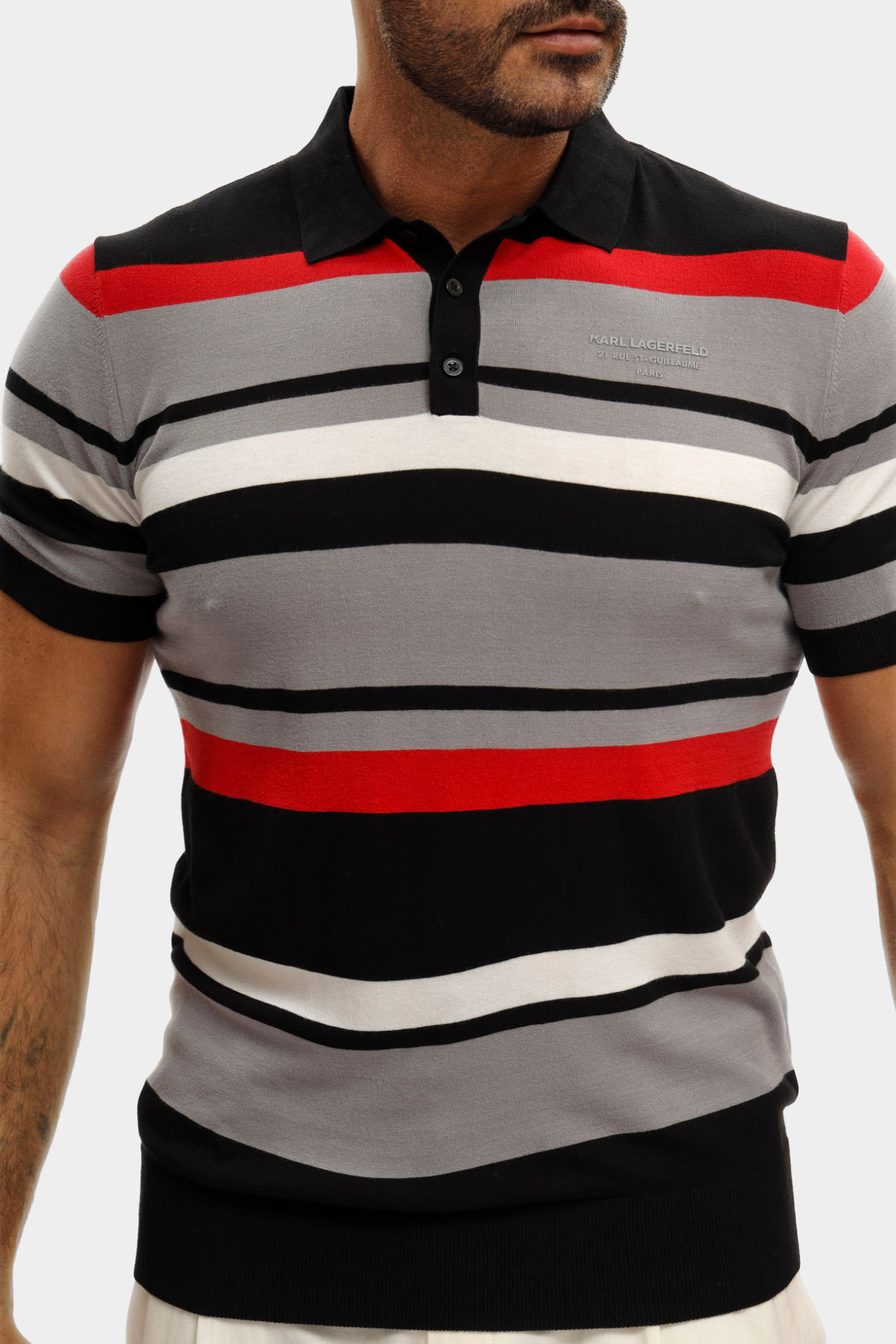 553302_655015 Поло трикотажное Karl Lagerfeld Мультиколор