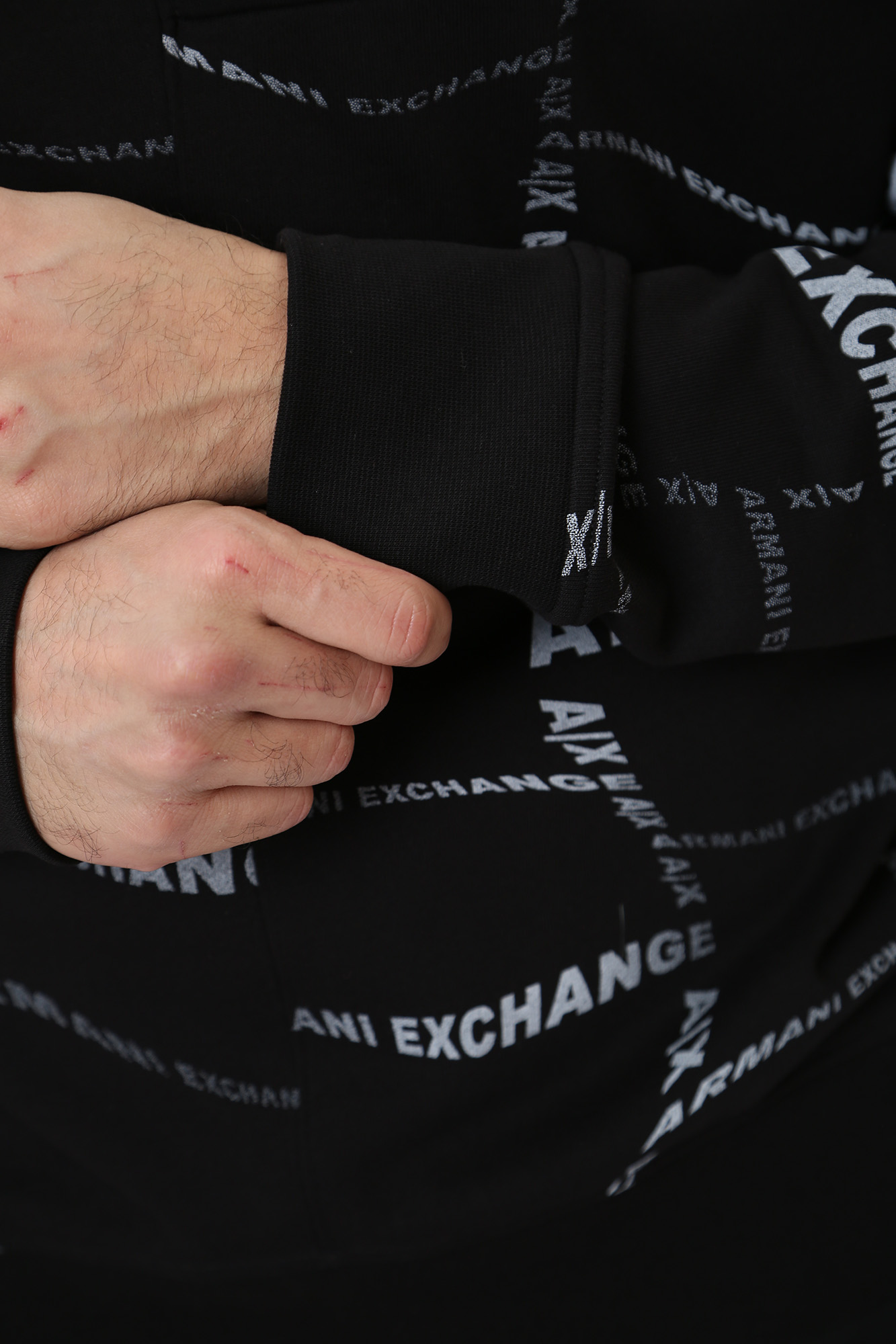 3RZMFA_ZJXAZ Свитшот Armani Exchange Черный