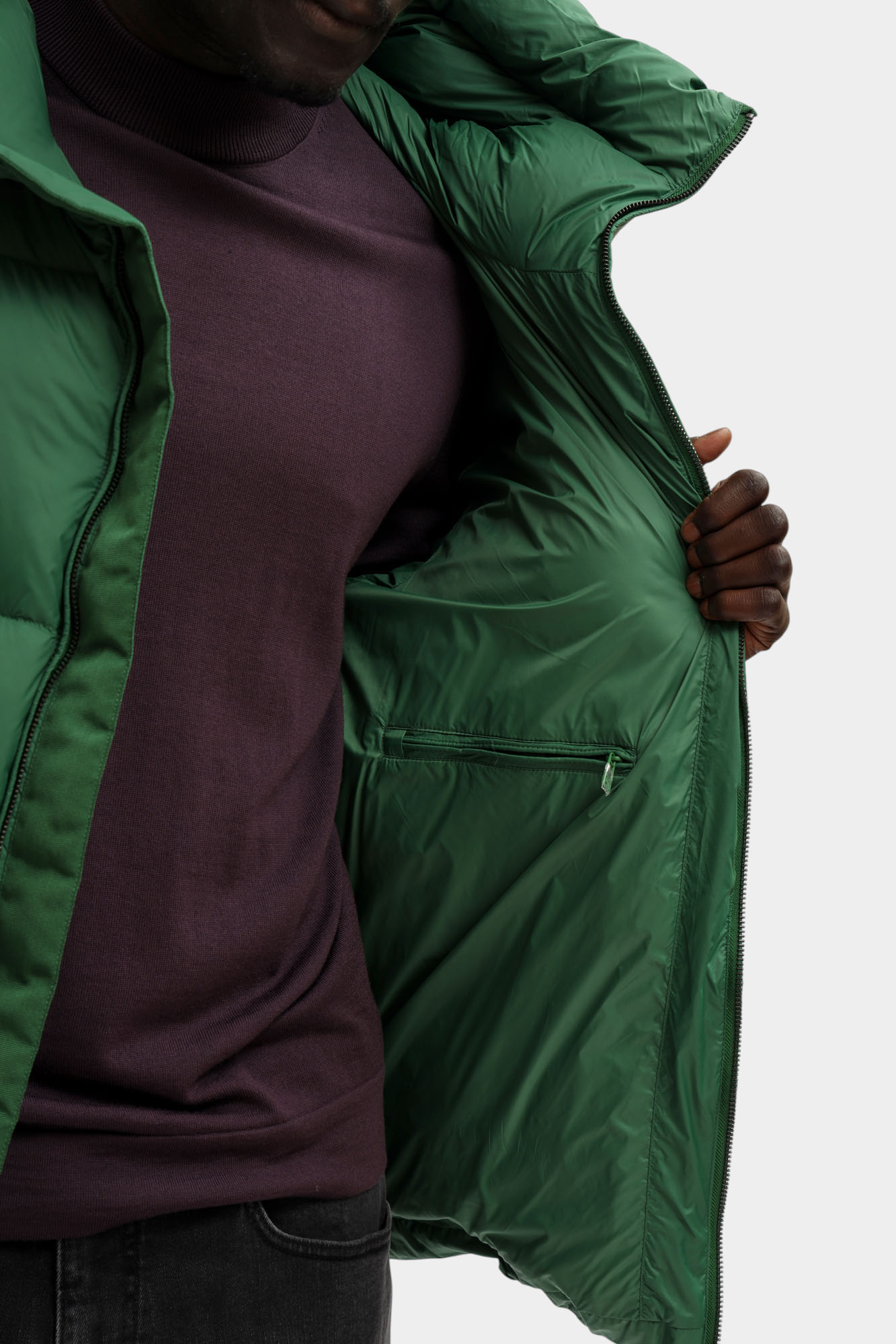 Куртка пуховая Armani Exchange Зеленый