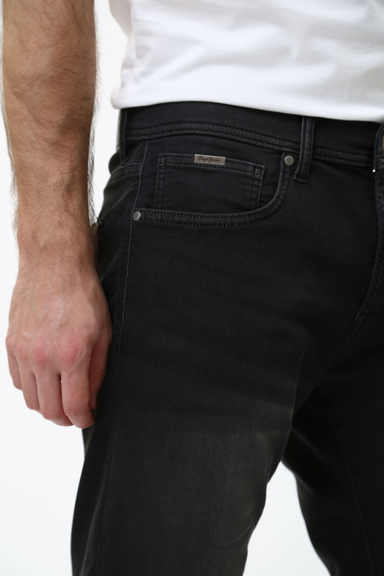 PM801075X Шорты джинсовые Pepe Jeans Черный