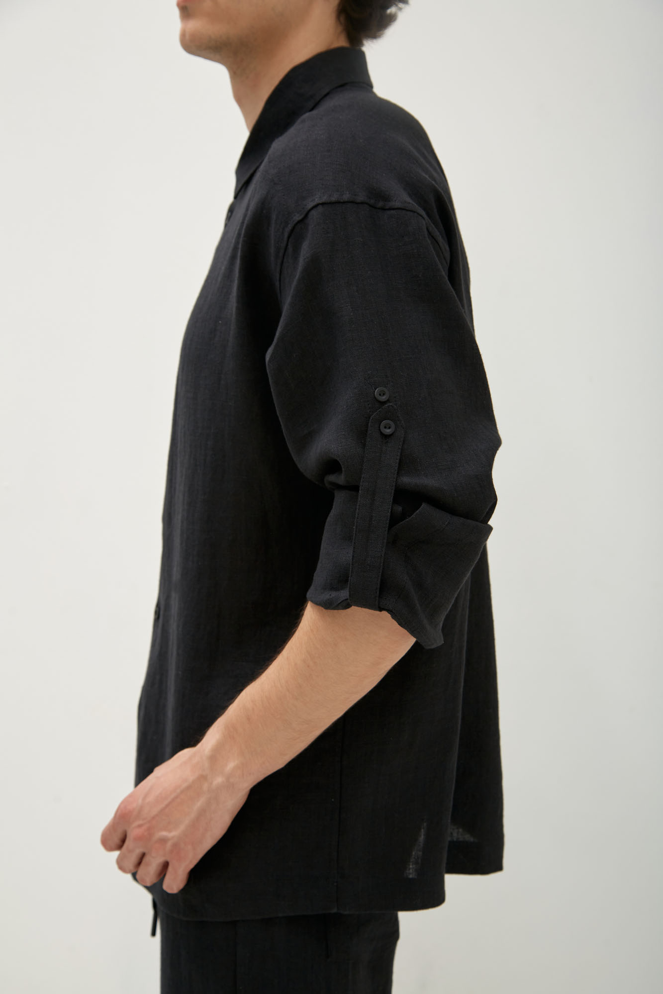 M-241-TH-56-1086 Рубашка с длинным рукавом The Hills Черный